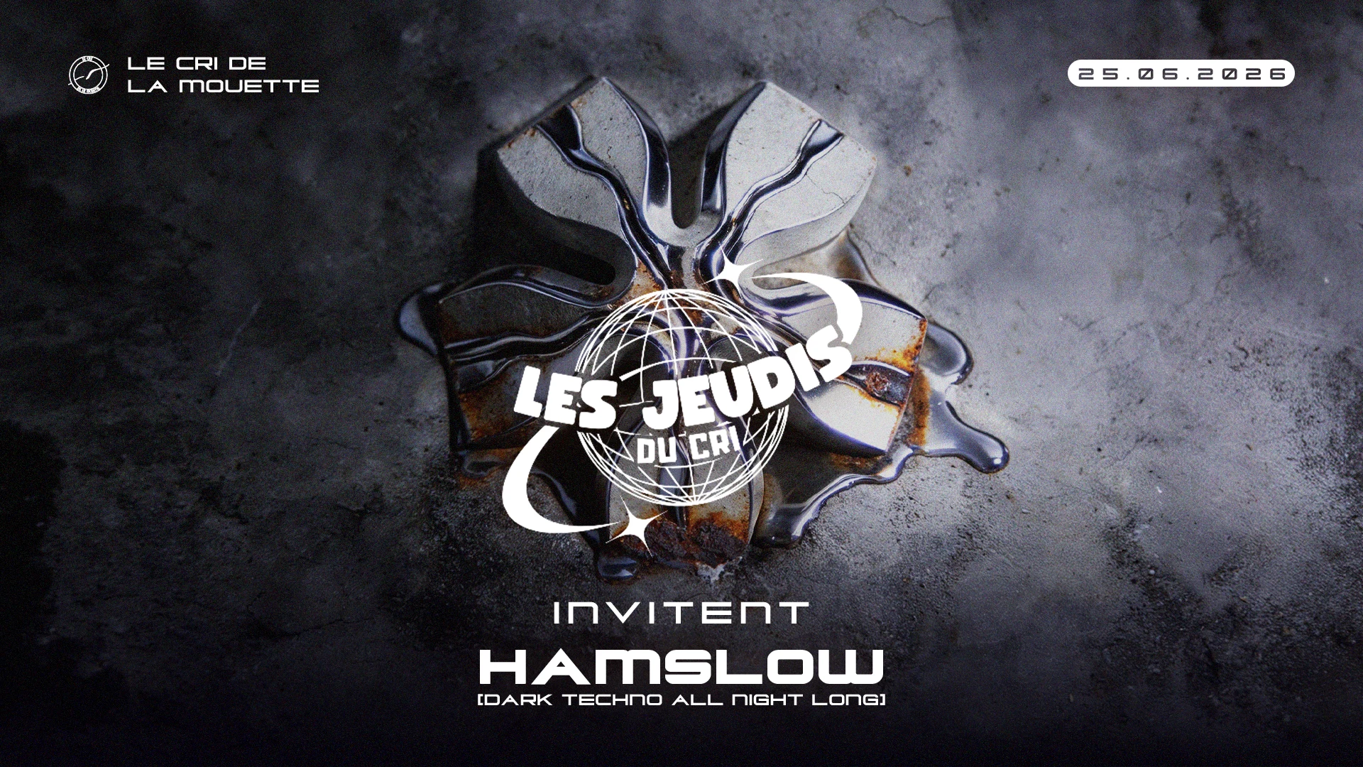 Les Jeudis Du Cri Inv. Hamslow (Dark Techno & Indus) Cover