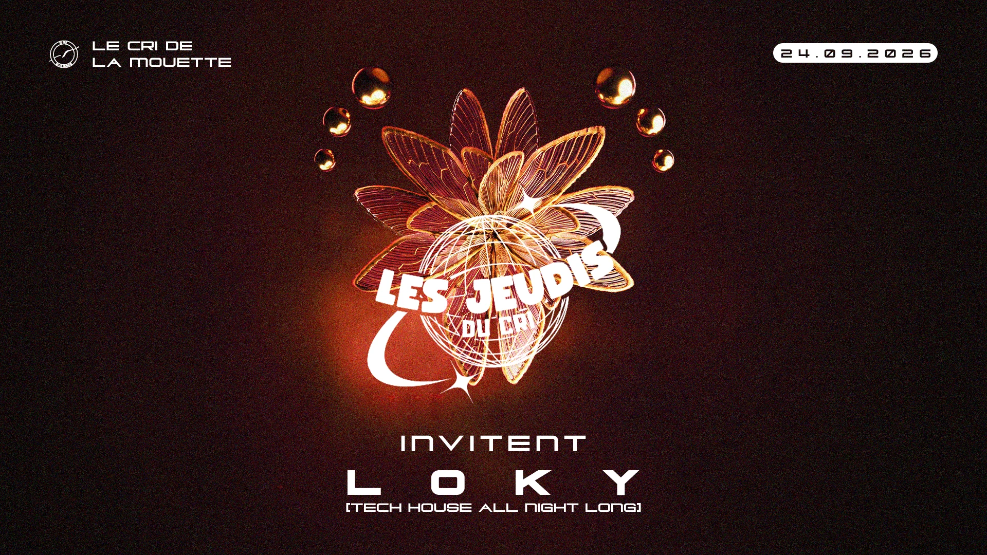 Les Jeudis Du Cri Inv. Loky (Tech House To Techno) Cover