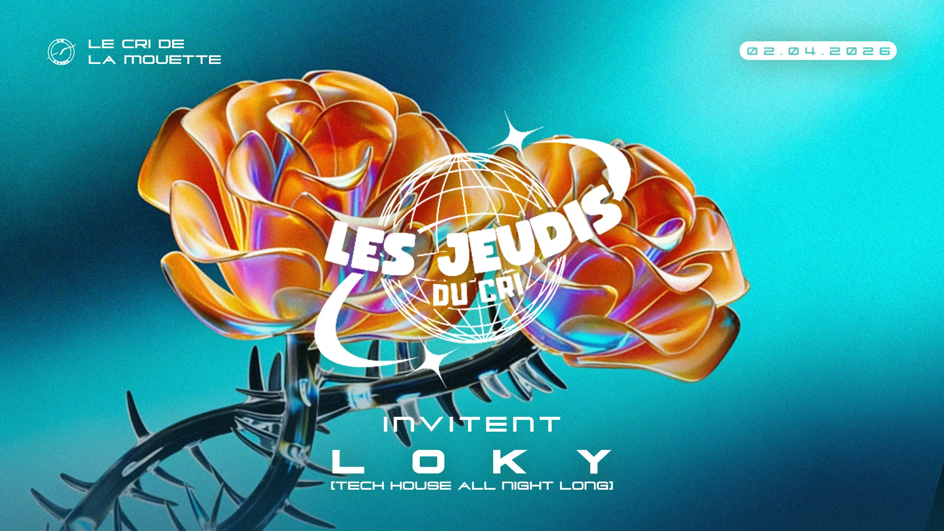 Les Jeudis Du Cri Inv. Loky (Tech House To Techno) Cover