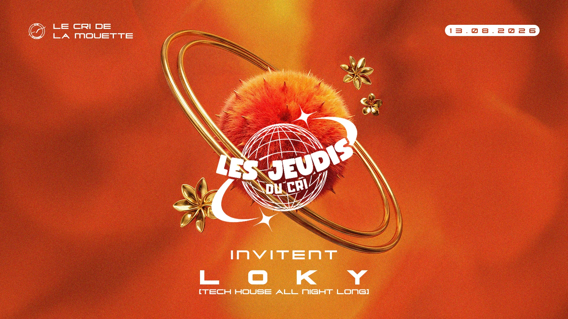 Les Jeudis Du Cri Inv. Loky (Tech House To Techno) Cover