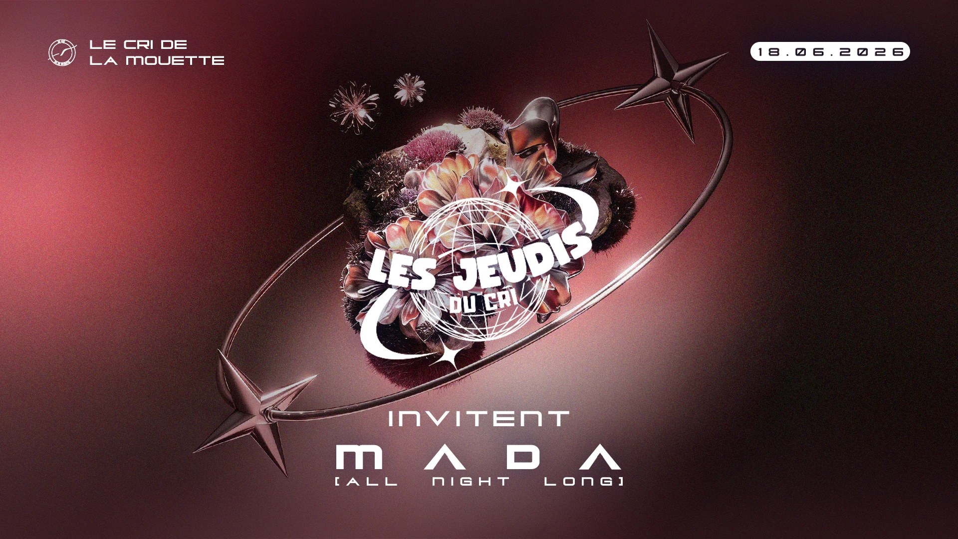 Les Jeudis Du Cri Inv. Mada All Night Long (Hard Bounce) Cover