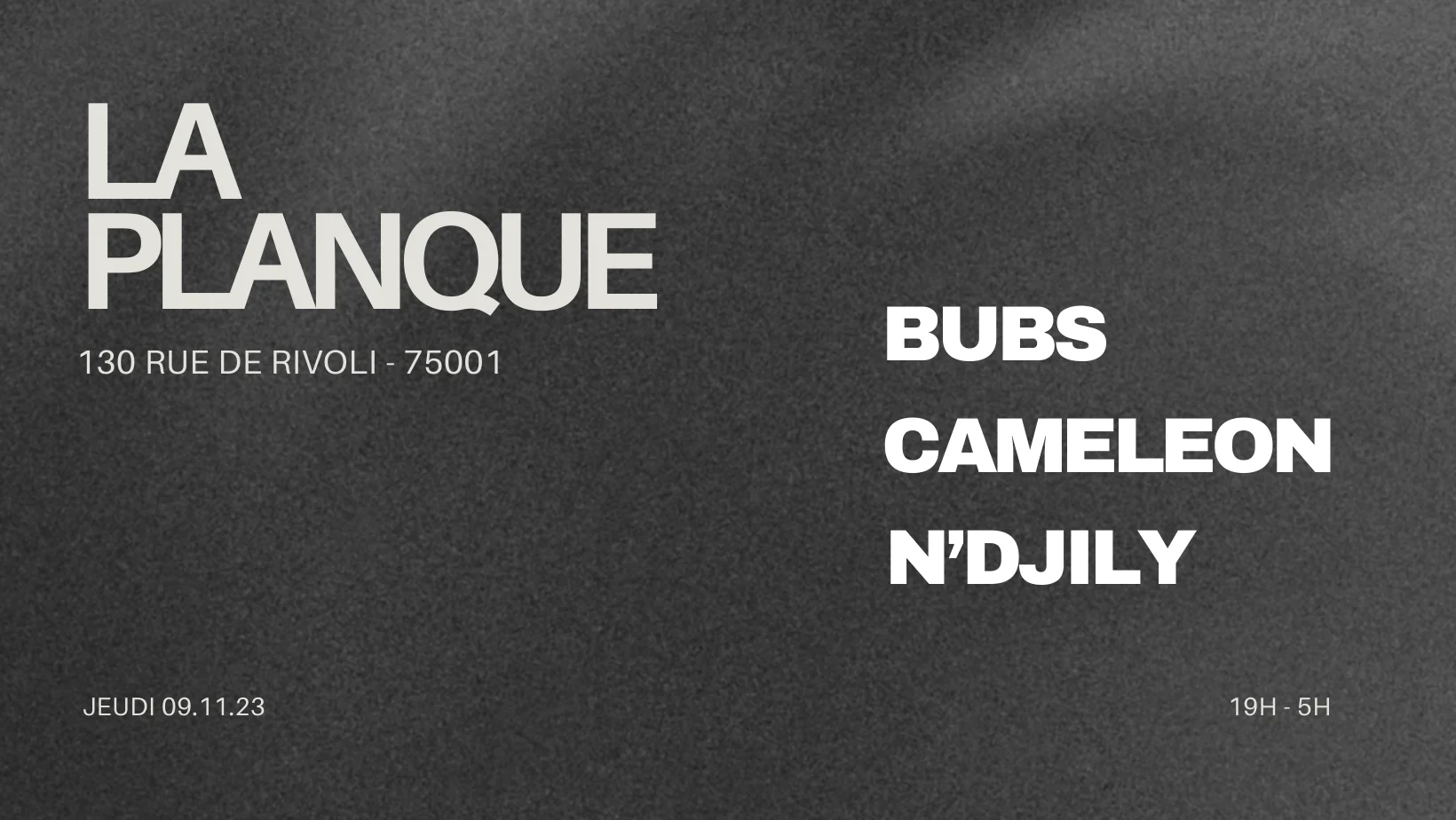 Gratuit - La Planque Du Jeudi - Disco House Cover