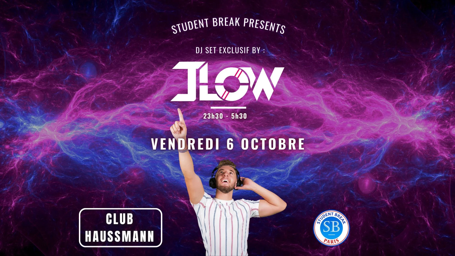 Jlow - Club Haussmann Cover