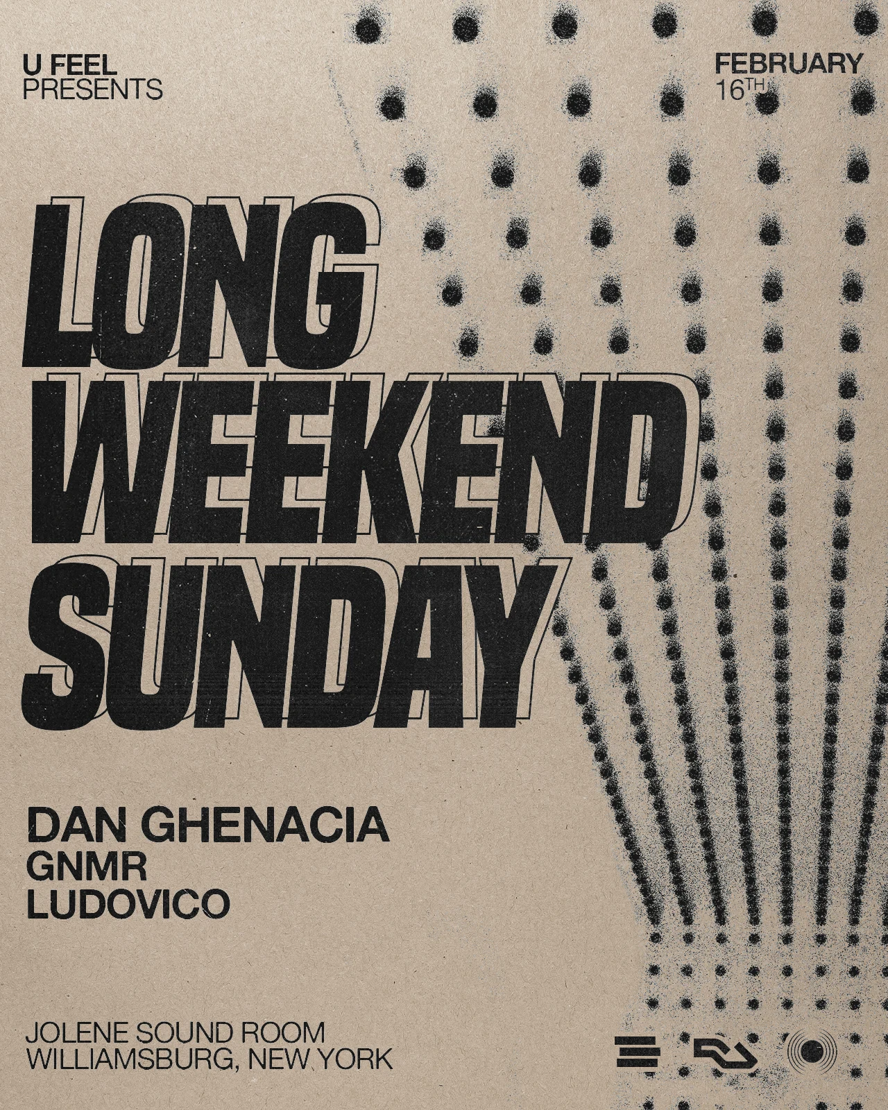 Long Weekend Sunday With Dan Ghenacia By U Feel Cover