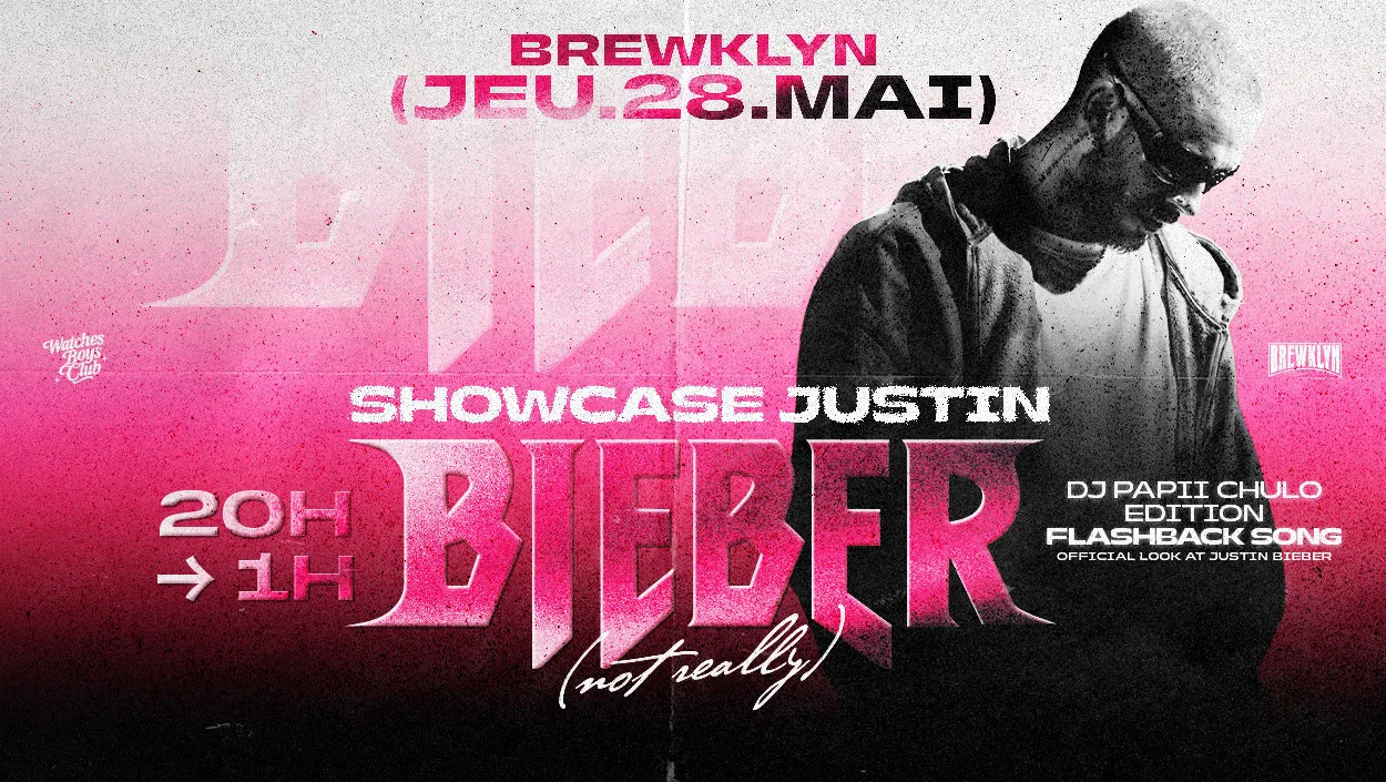 Open Air Showcase Justin Bieber Look At Brewklyn Bar 28/05 Cover