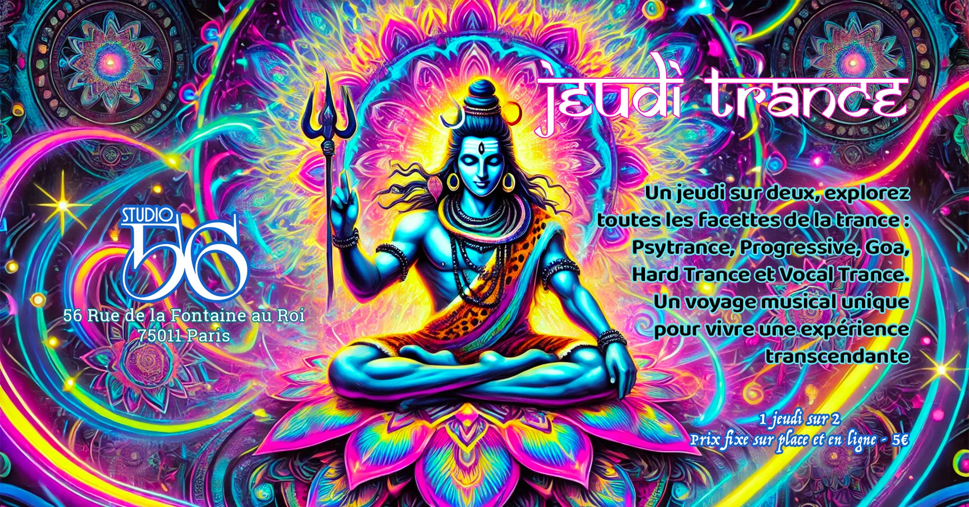 Jeudi Trance Invite Kaïros, K0uci & Sidequest Cover