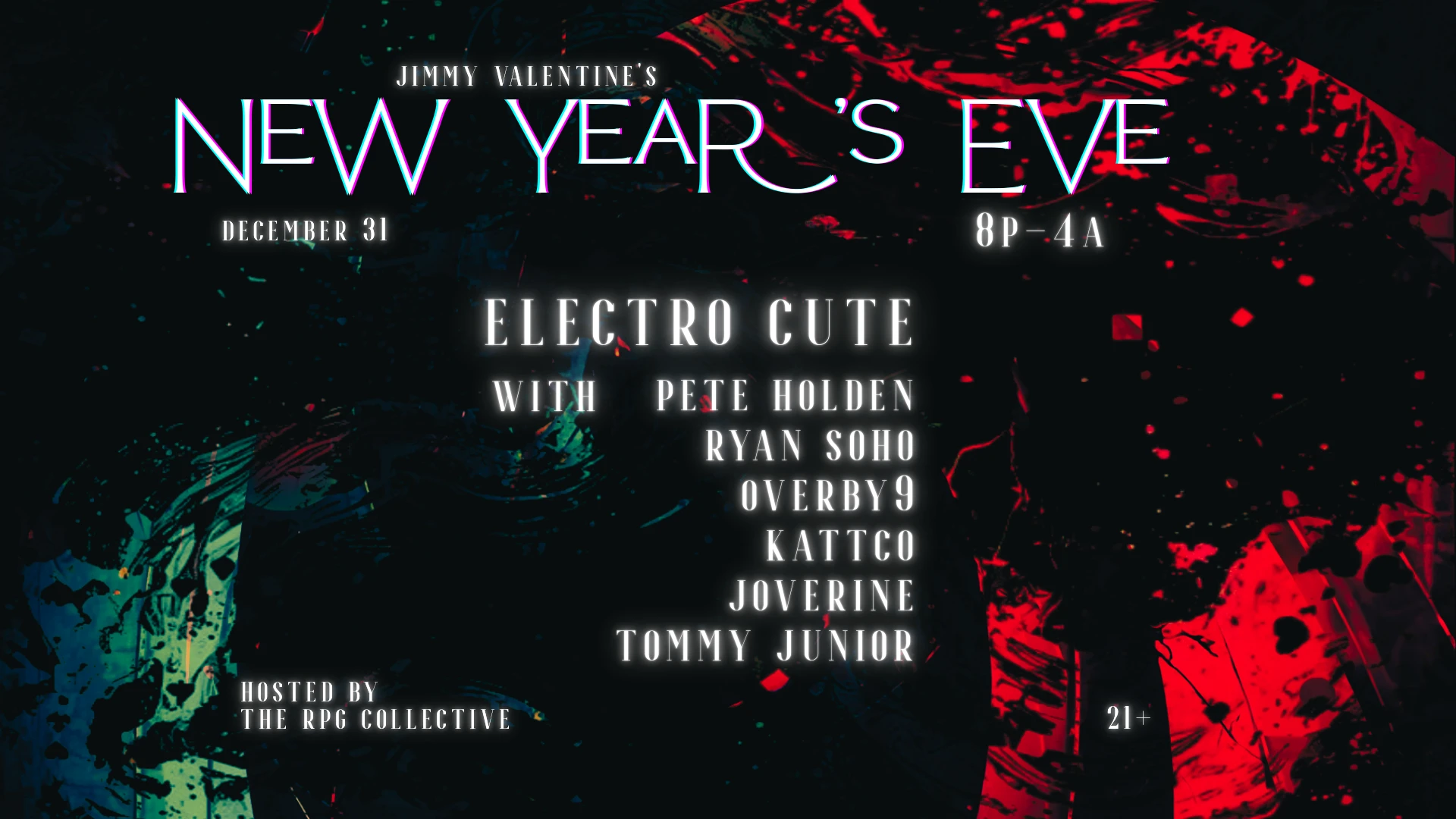 Jimmy Valentine's New Year's Eve Cover
