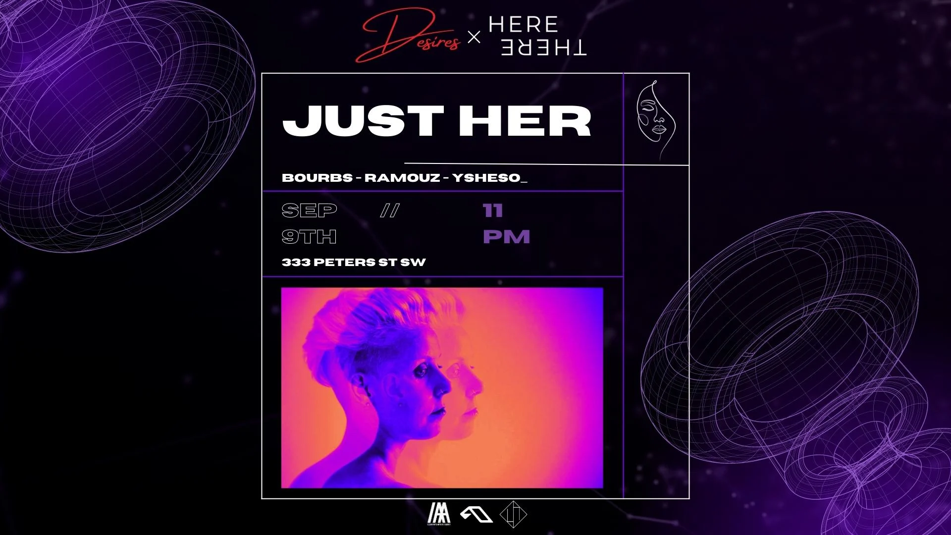 Desires X Here+There Present: Just Her Cover
