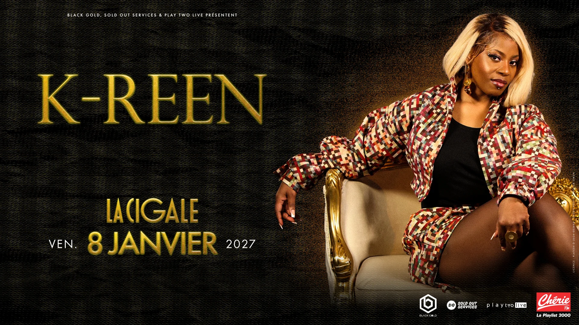 K-Reen À La Cigale - Paris Cover