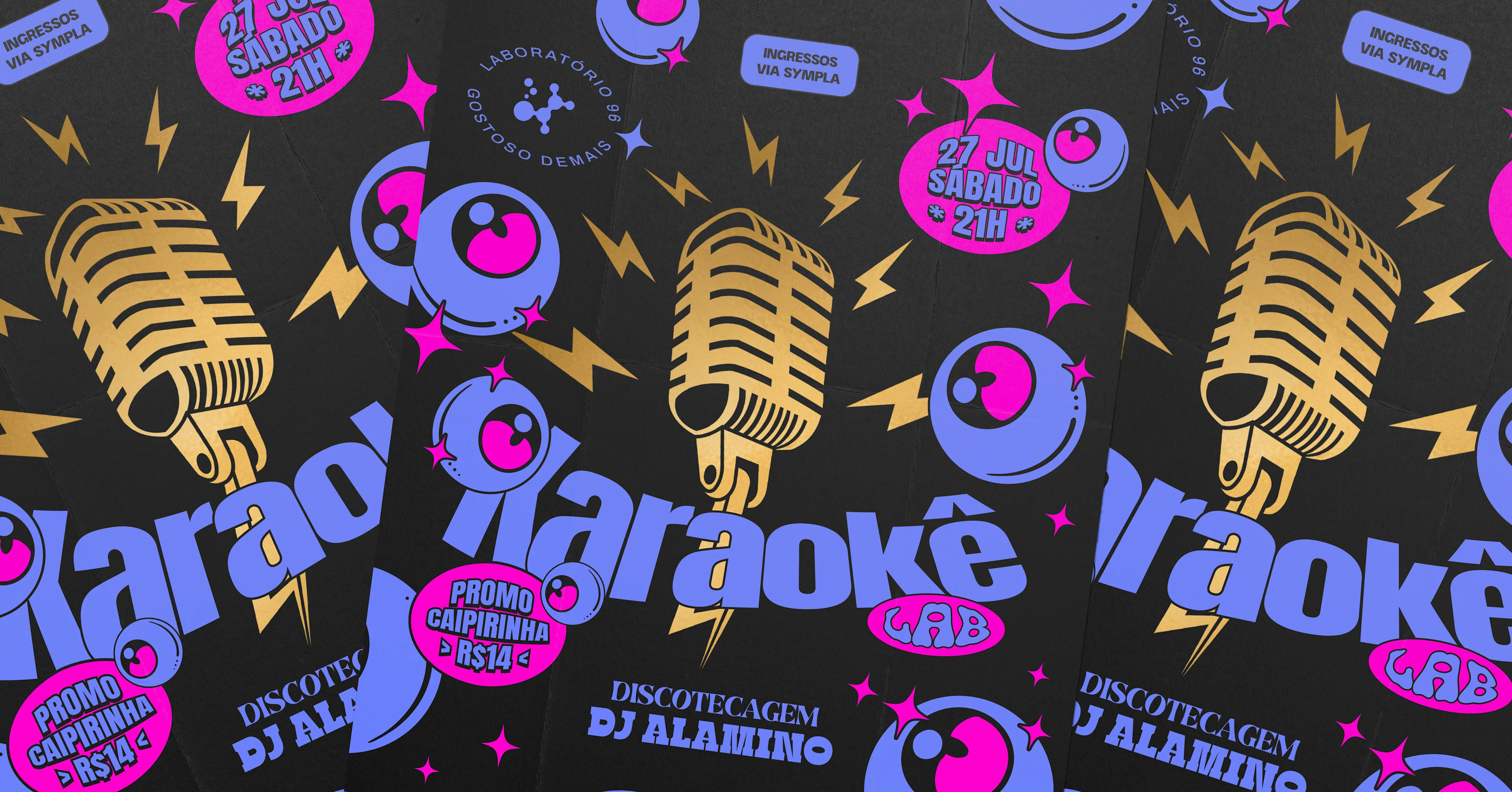 Karaokê Lab + Discotecagem Cover