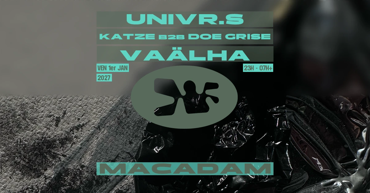 Macadam • Univr.S  ~ Katze B2b Doe Grise ~ Vaälha Cover