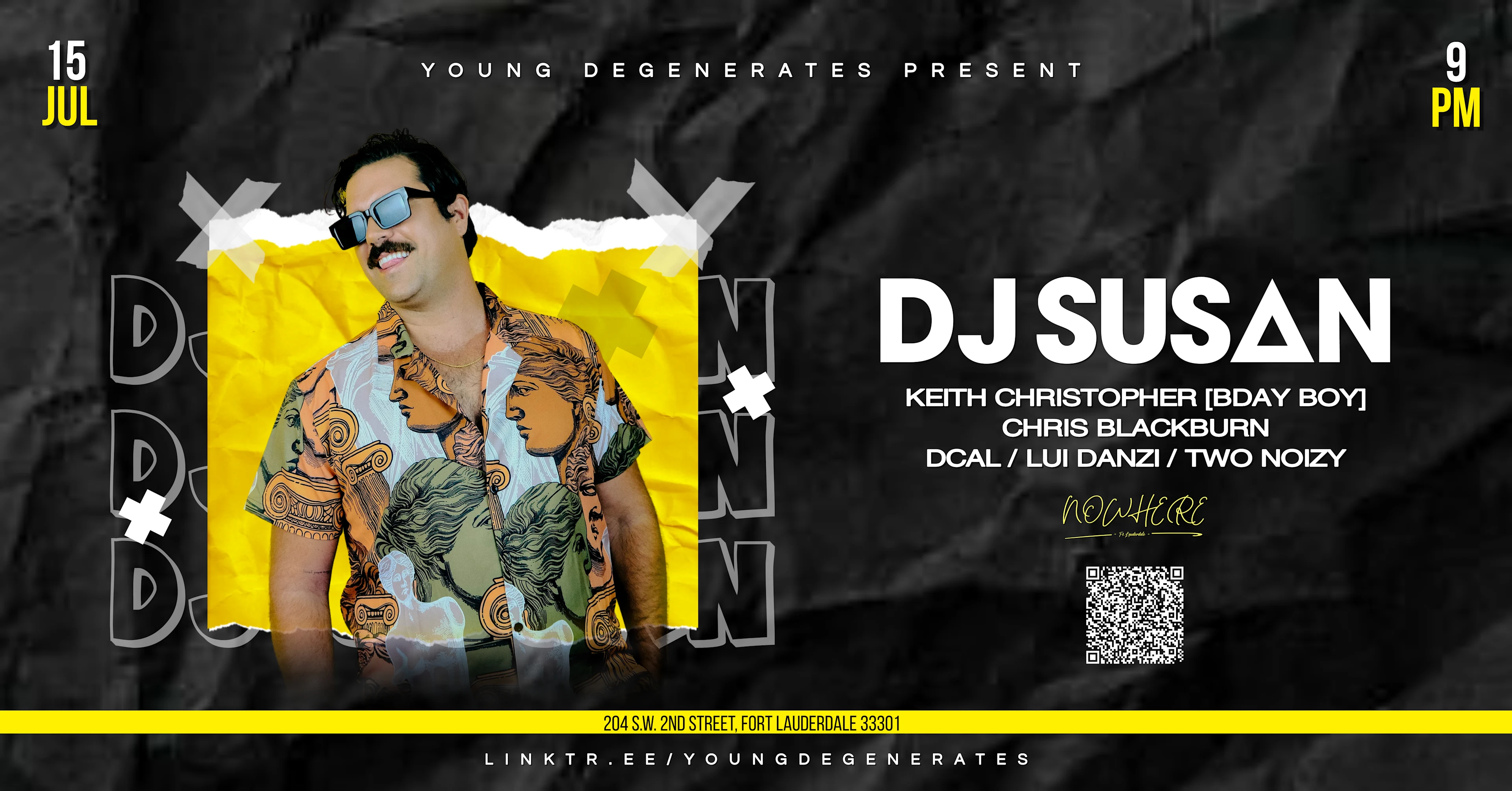 Dj Susan At Nowhere I Fort Lauderdale, Fl Cover