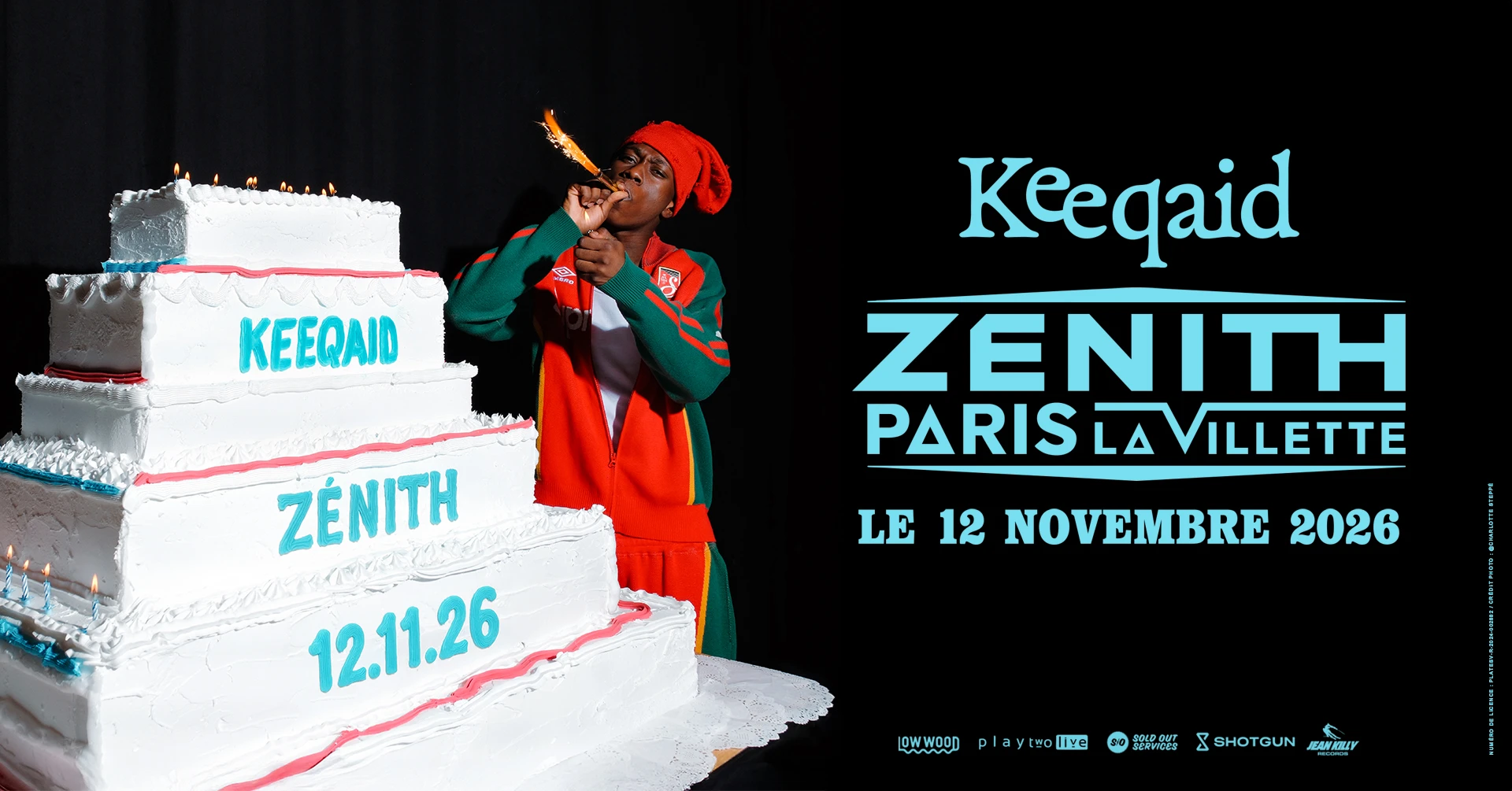 Keeqaid Au Zénith Paris - La Villette Cover