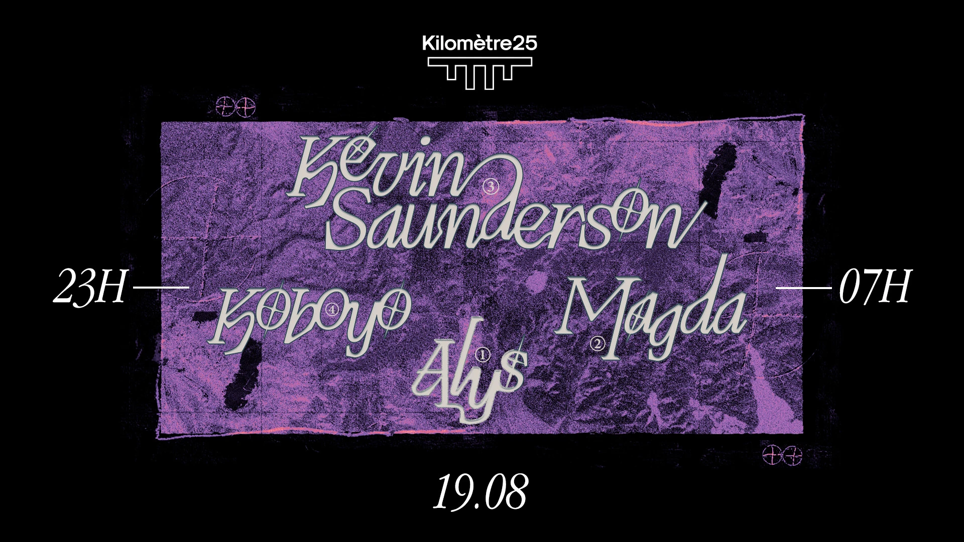 Open Air Kilomètre25 : Kevin Saunderson & E-Dancer, Madga & More Cover