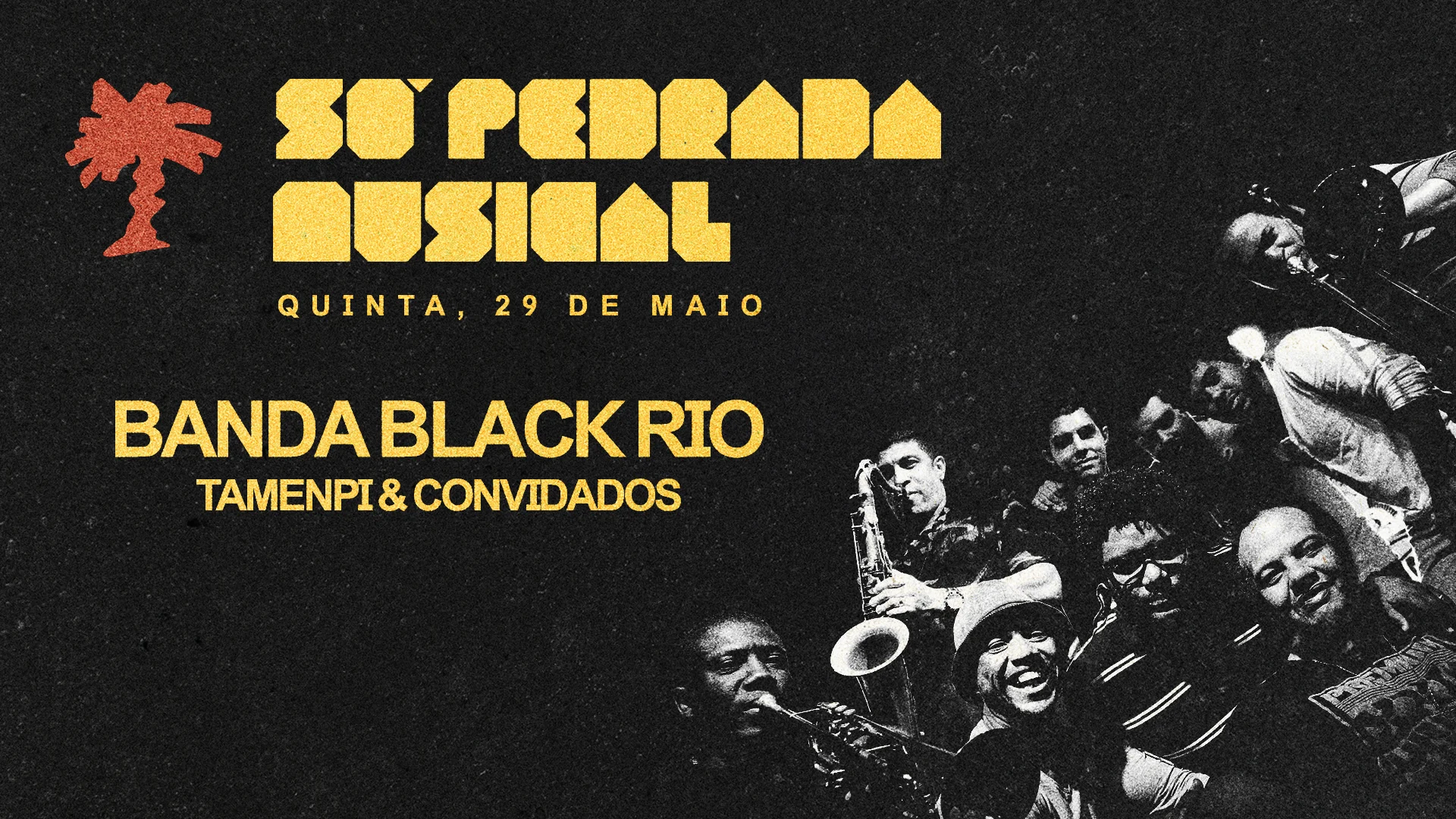 Kingston E Só Pedrada Musical Apresentam: Banda Black Rio Cover