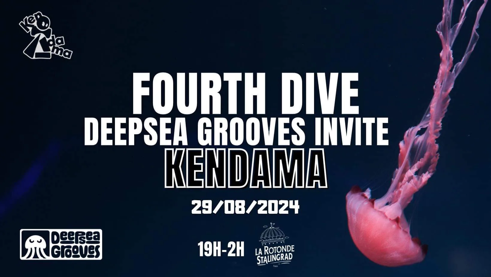 Deepsea Grooves Invite Kendama // 4th Dive @ La Rotonde Cover