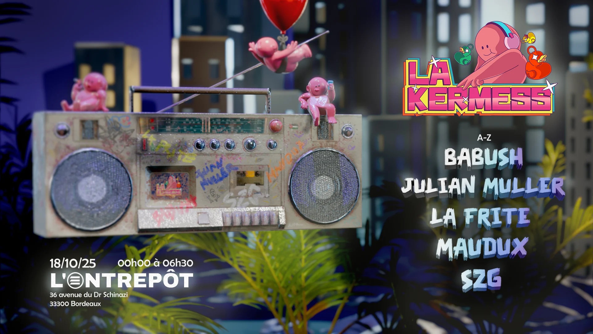 La Kermess W/ Szg / Maudux /Babush /La Frite Cover