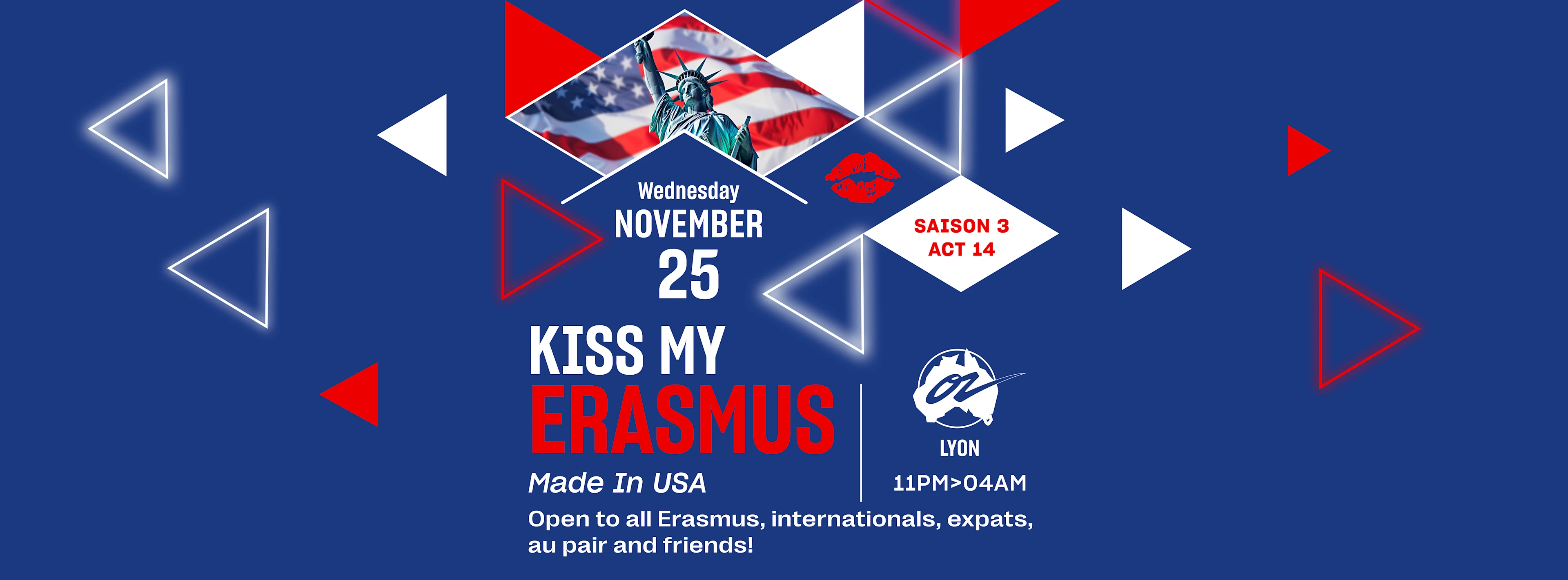 Kiss My Erasmus 25.11 - Lyon Cover