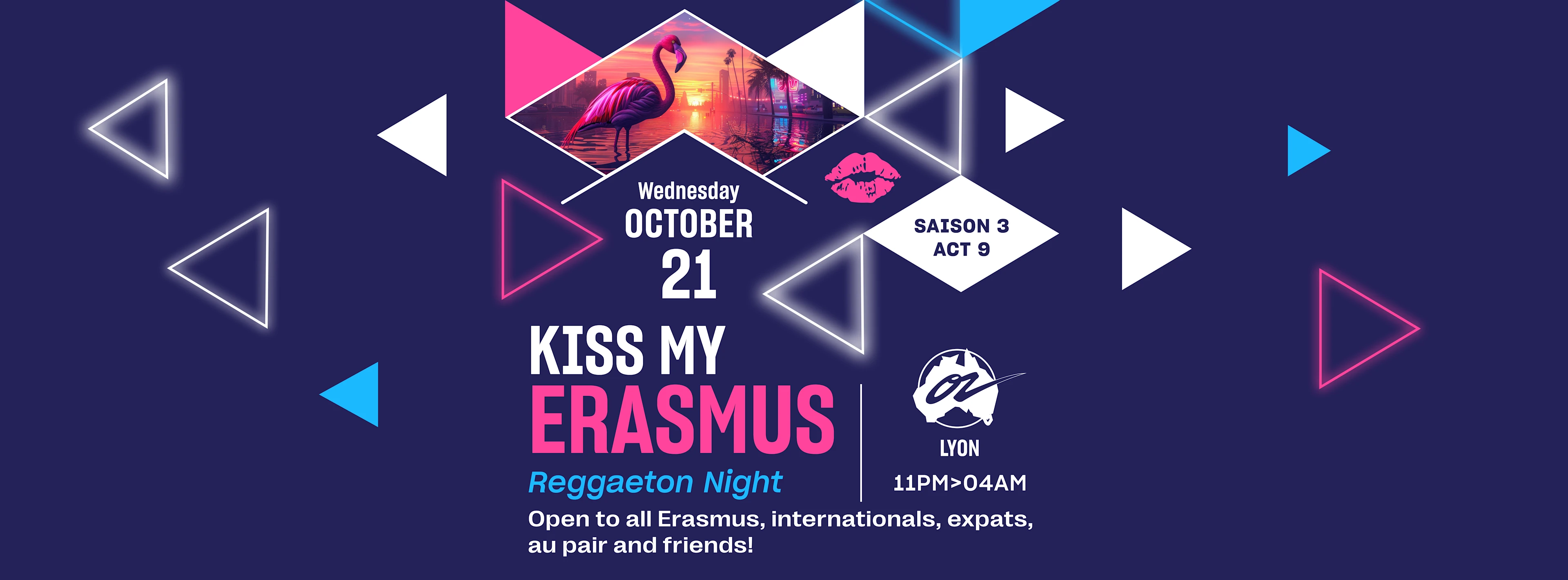 Kiss My Erasmus 21.10 - Lyon Cover