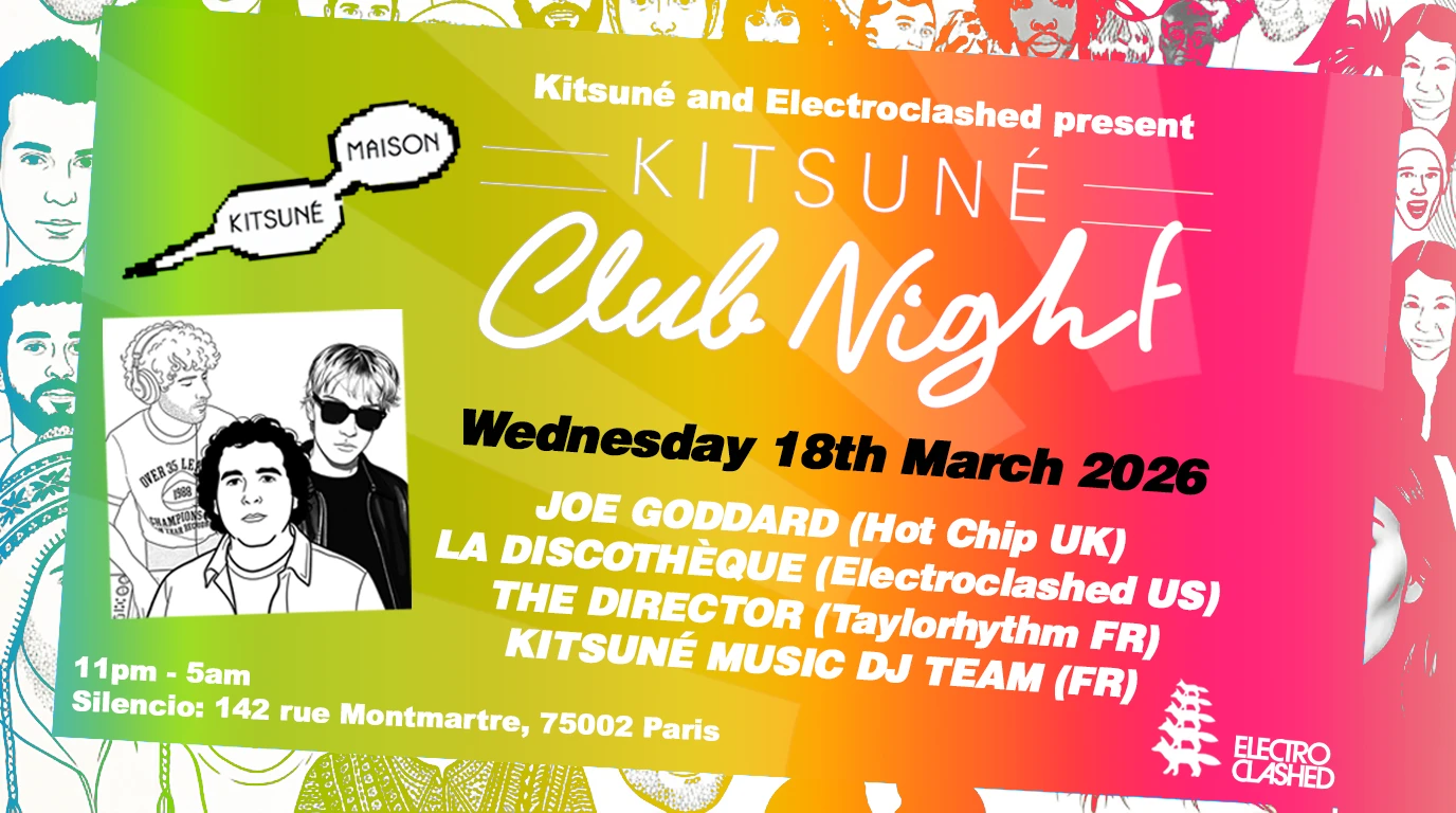 Kitsune X Electroclashed: Joe Goddard & Friends Cover
