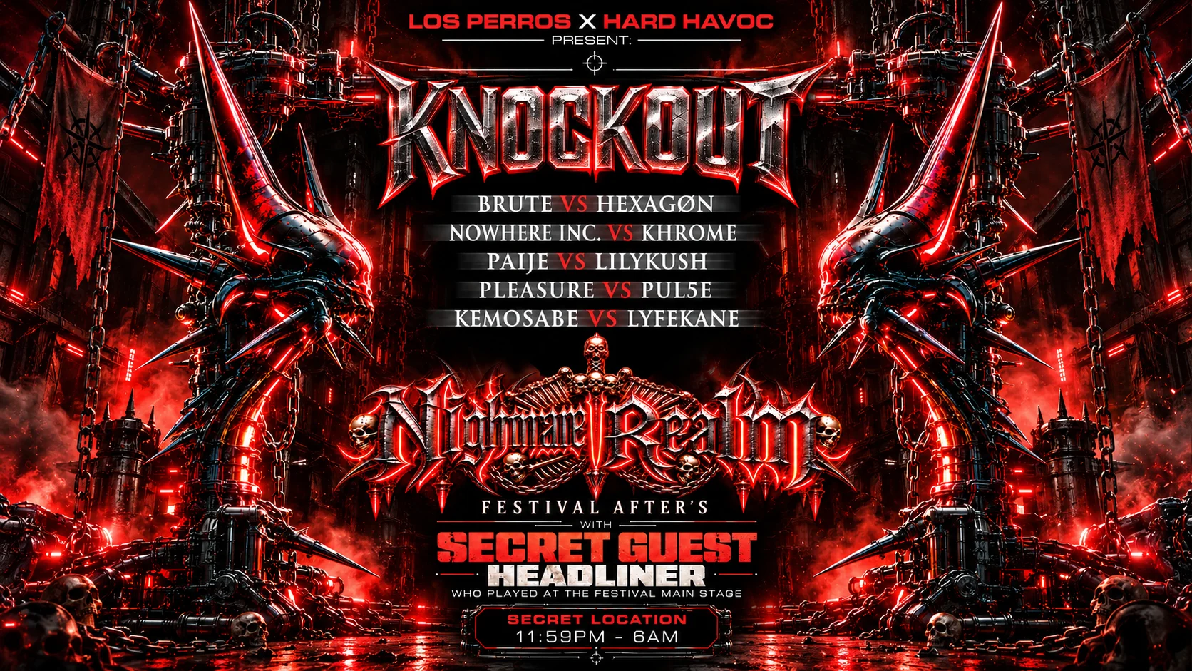 Nightmare Realm Hard Havoc Festival Afters Cover