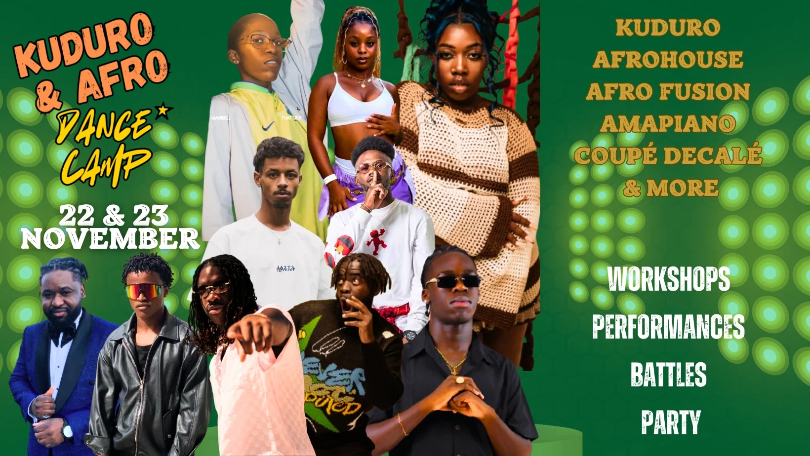 Kuduro & Afro Dance Camp 2025 Cover