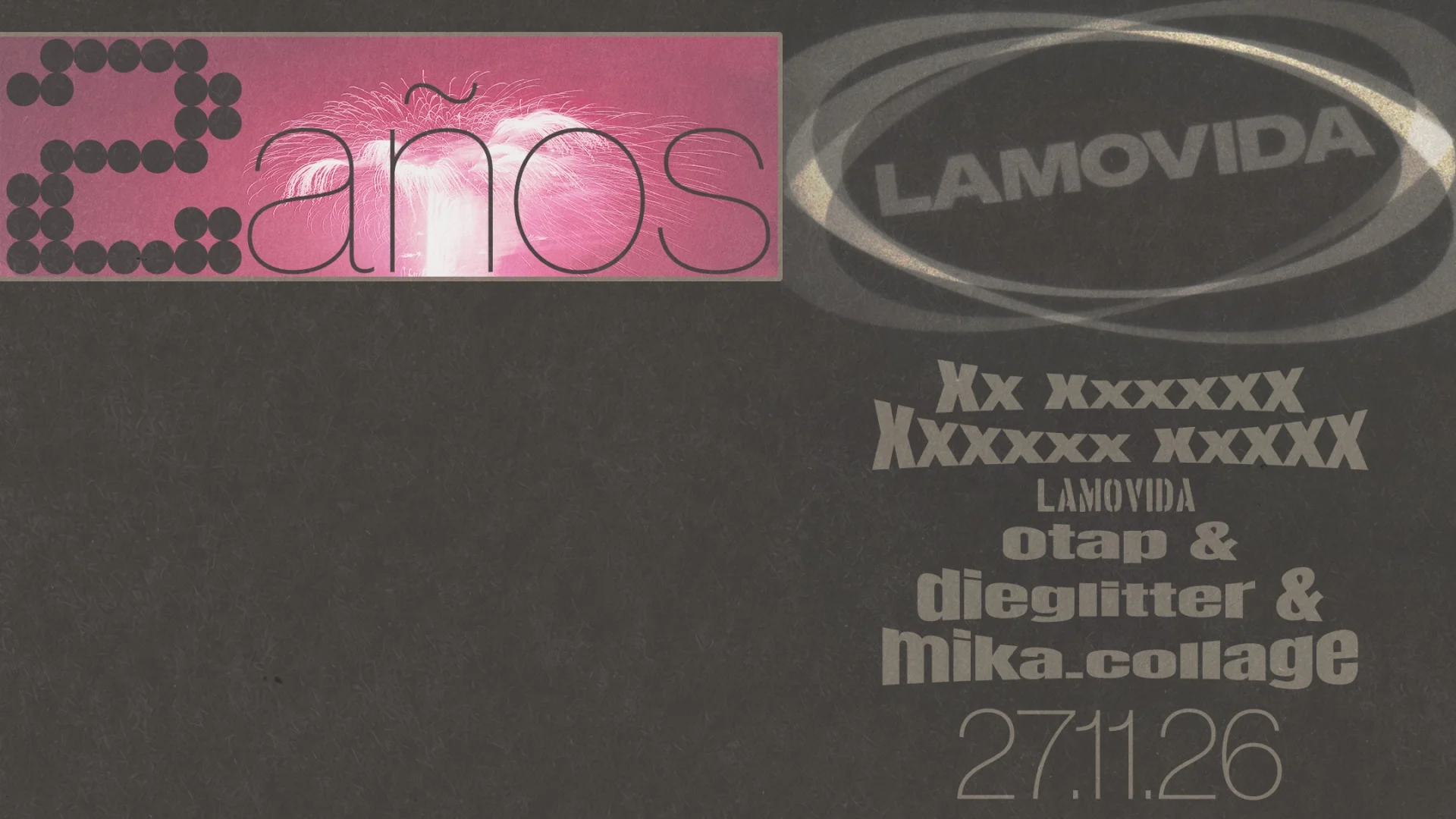 Lamovida - 2 Años Cover