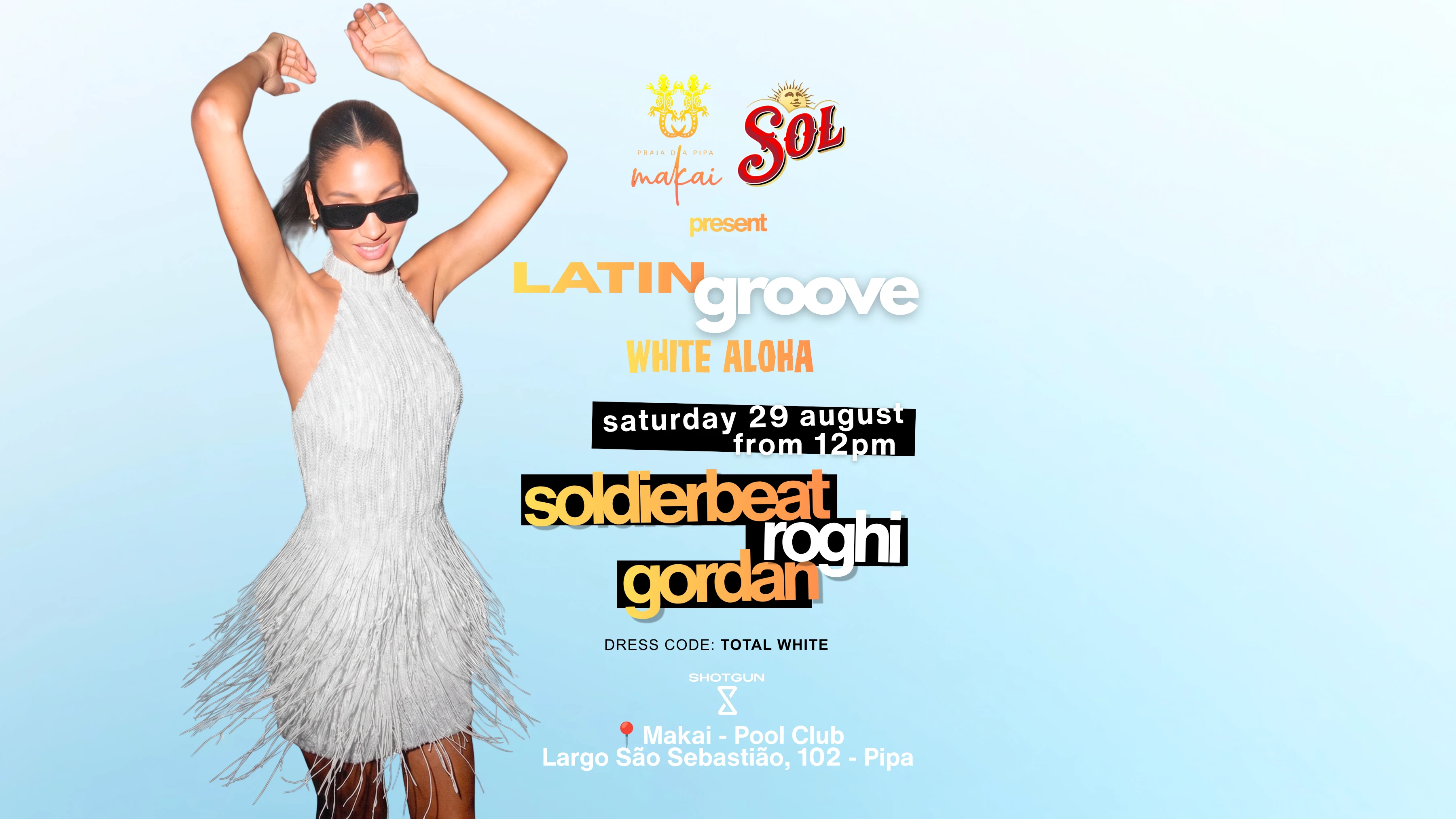 Latin Groove • White Aloha • 29 August • Makai Cover