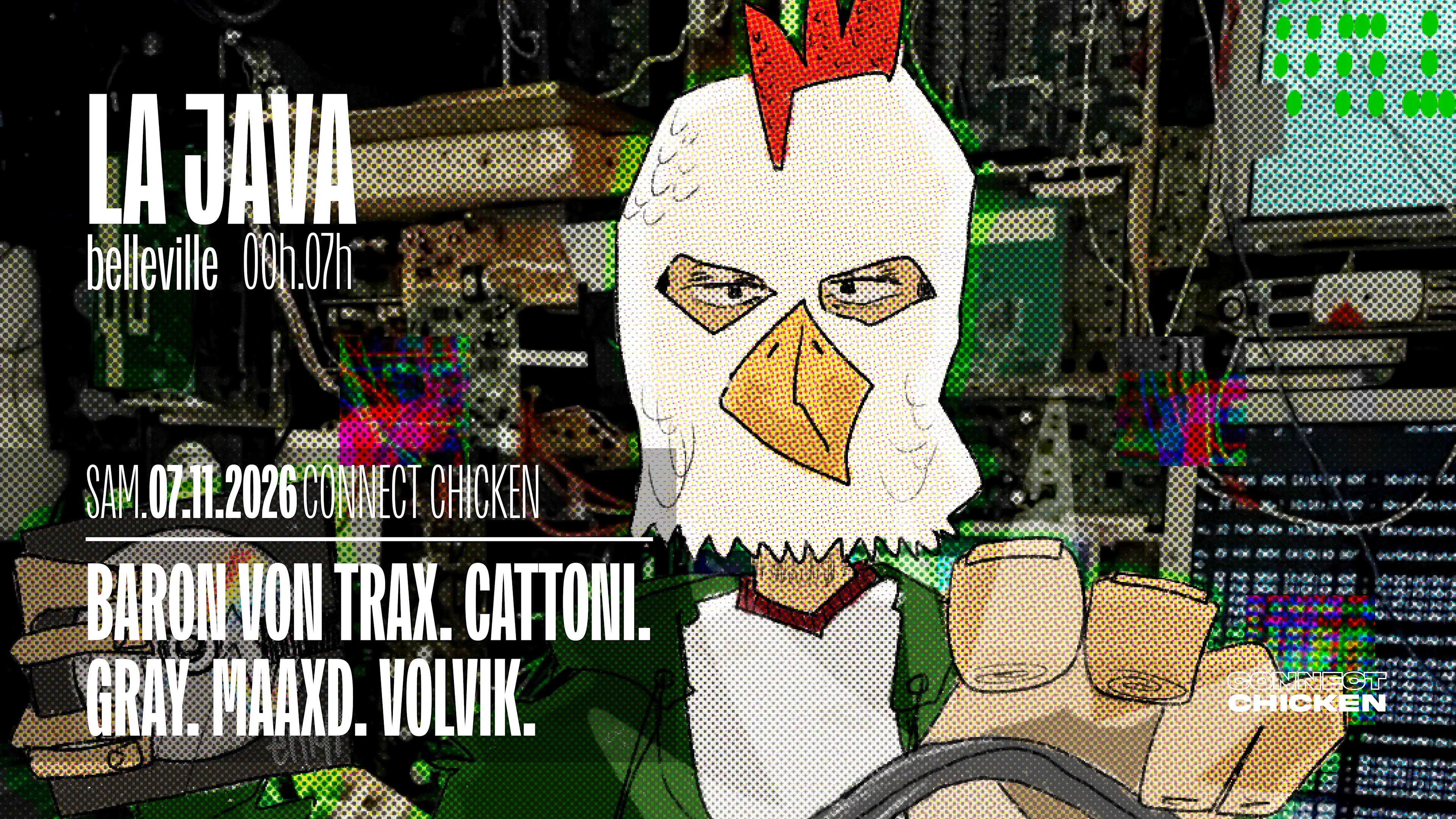 Connect Chicken : Baron Von Trax, Cattoni, Gray & More Cover
