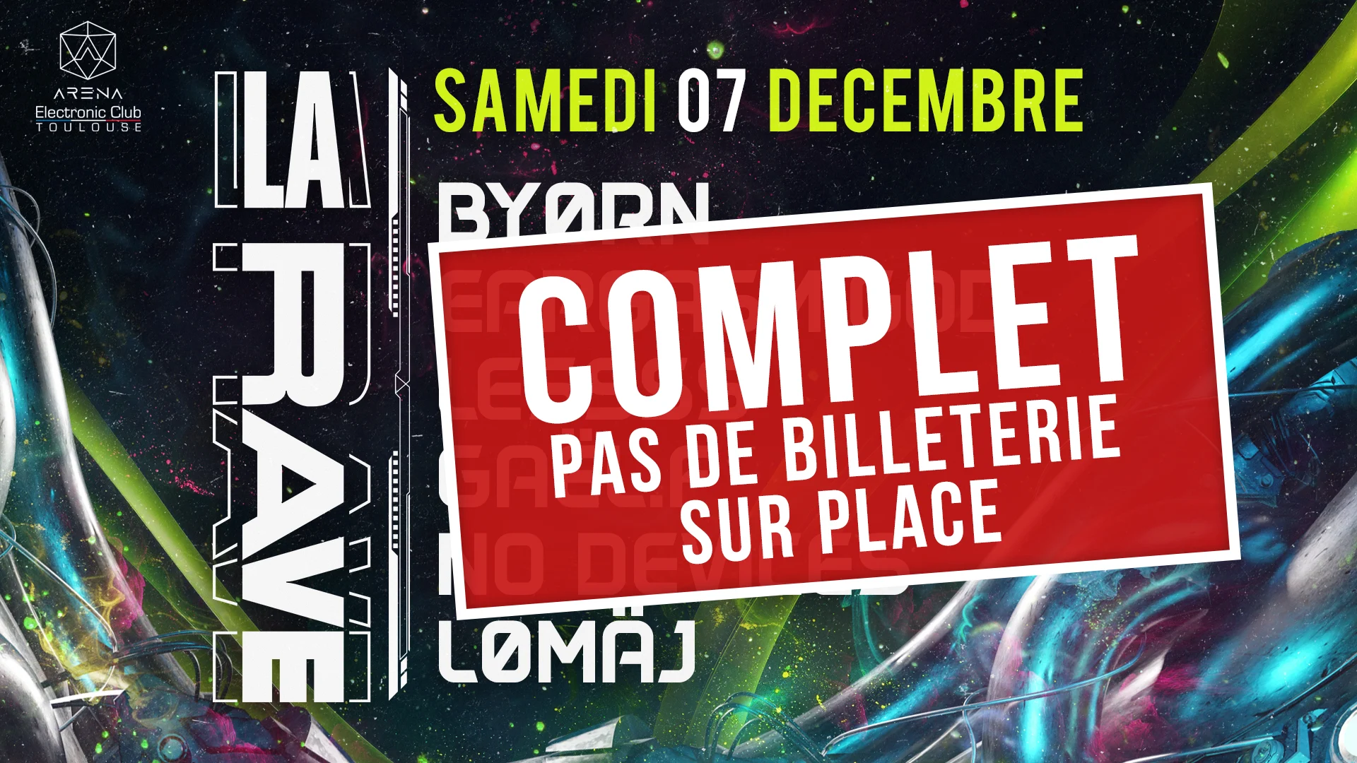 Complet- La Rave W/ Lessss, Byørn, Eargasm God, La Rave Crew Cover