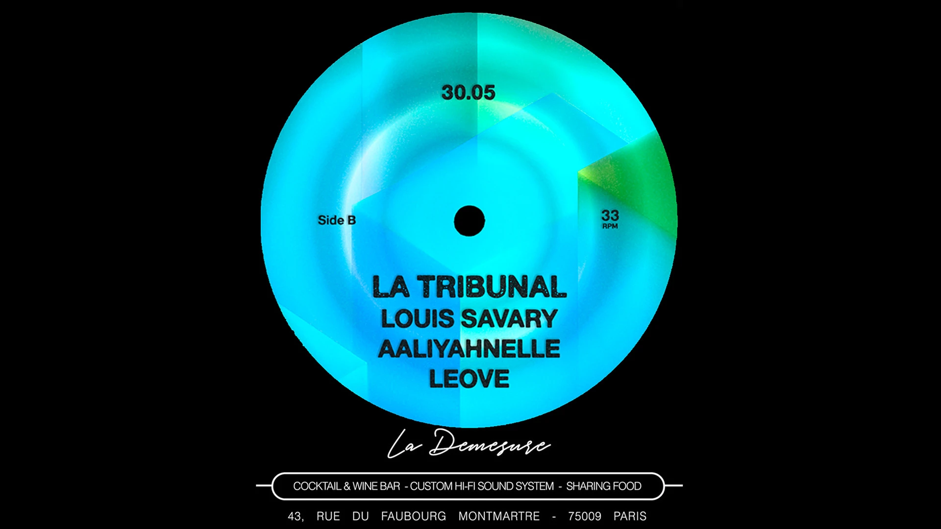 La Démesure Invite : La Tribunal Cover