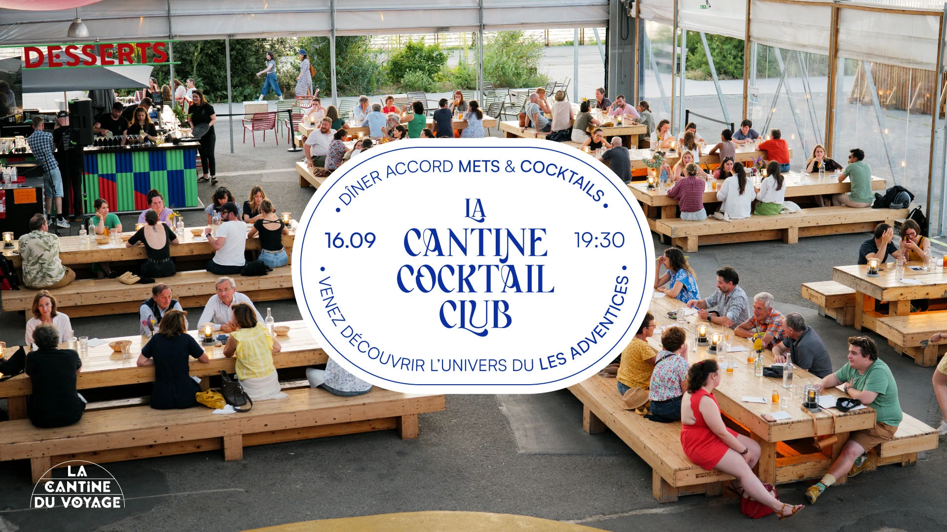La Cantine Cocktail Club • Bar Invité : Les Adventices Cover