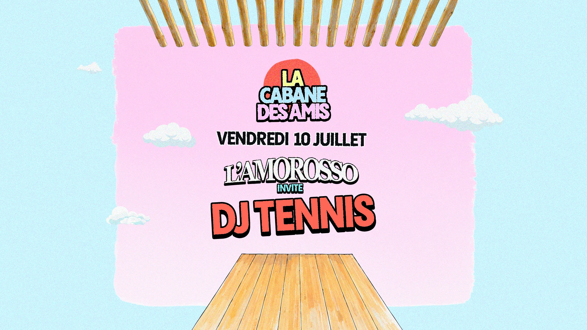 L'amorosso Invite Dj Tennis - 10/07/26 Cover