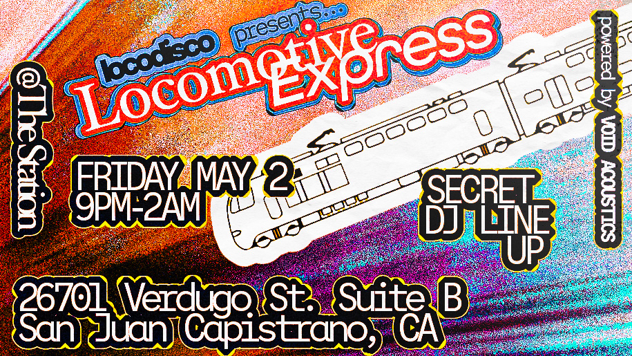 Loco Disco Presents Locomotive Express [Train Rave] Cover