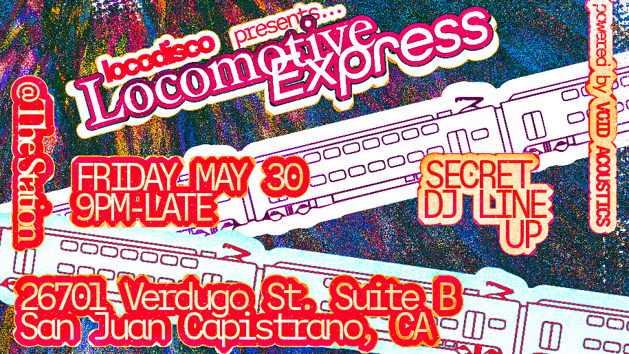 Loco Disco Presents Locomotive Express V3 (Train Rave) Cover