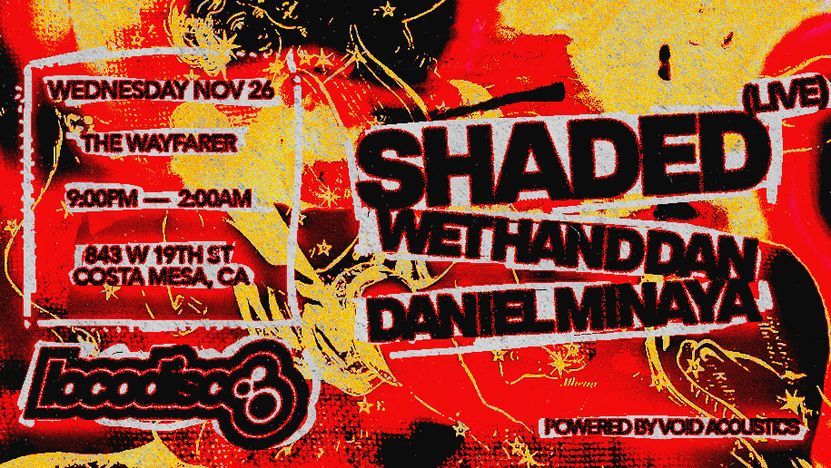 Loco Disco Presents Shaded (Thanksgiving Eve Special) Cover