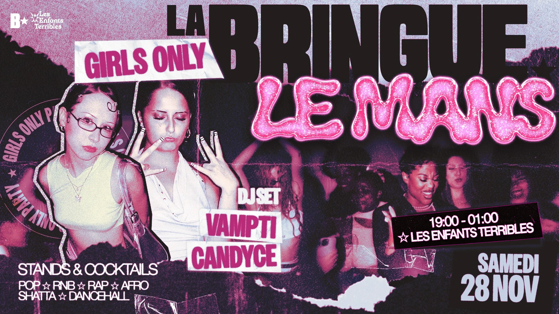 La Bringue - Girls Only Party - Le Mans Cover