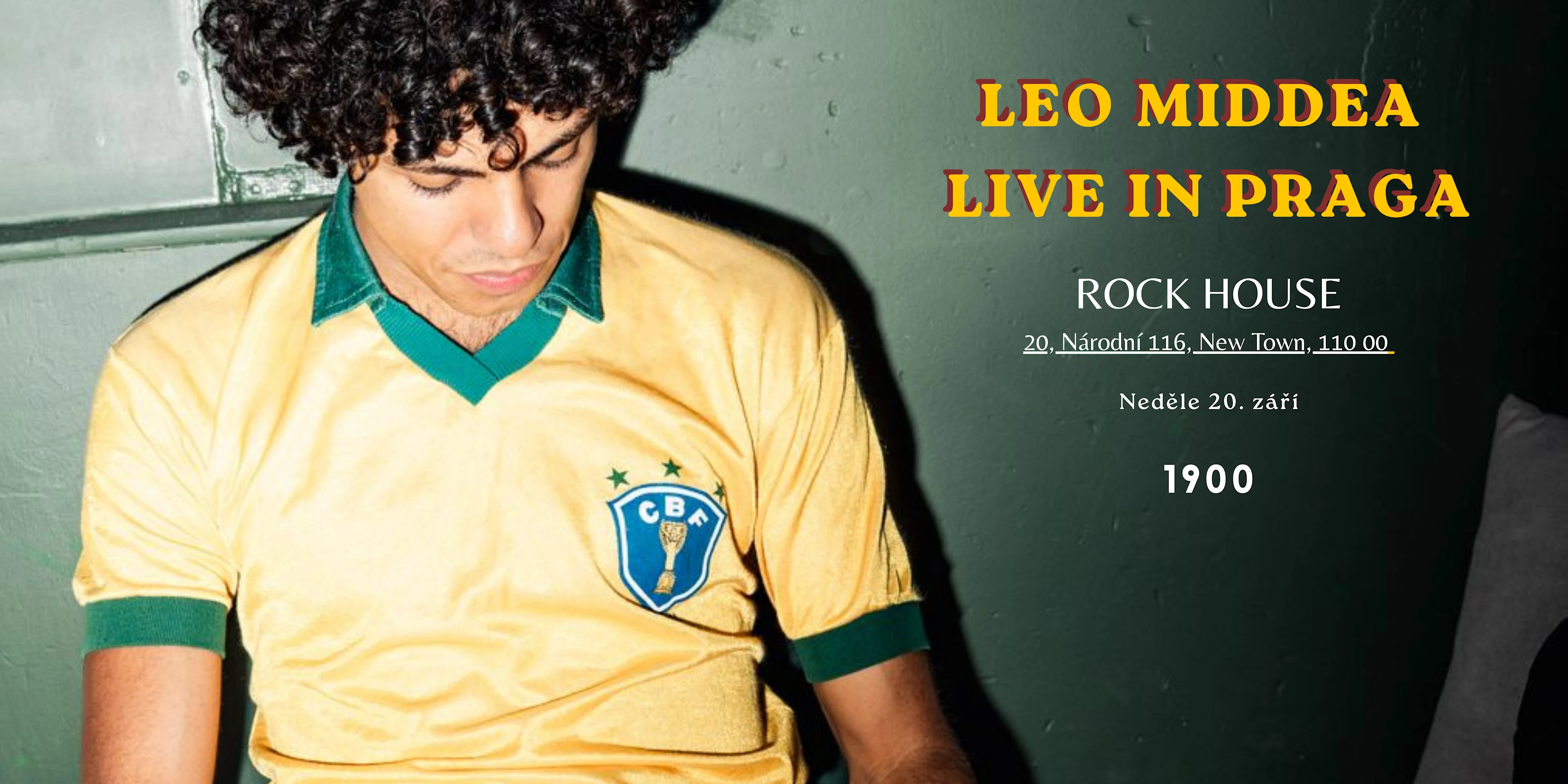 Leo Middea Live - Rock Cafe - Prague Cover