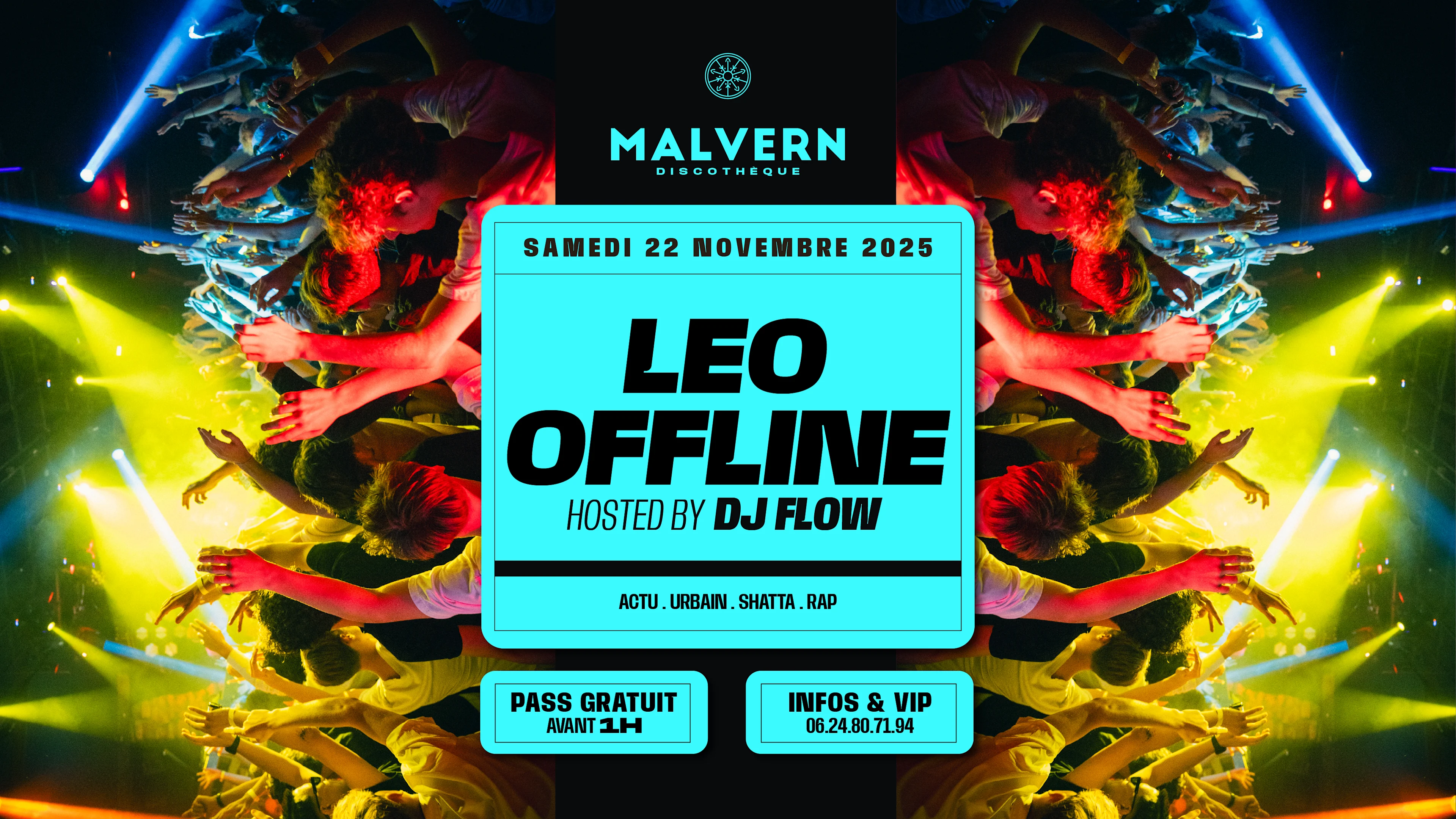 Leo Offline Hosted By Dj Flow (Pass Avant 1h) Cover