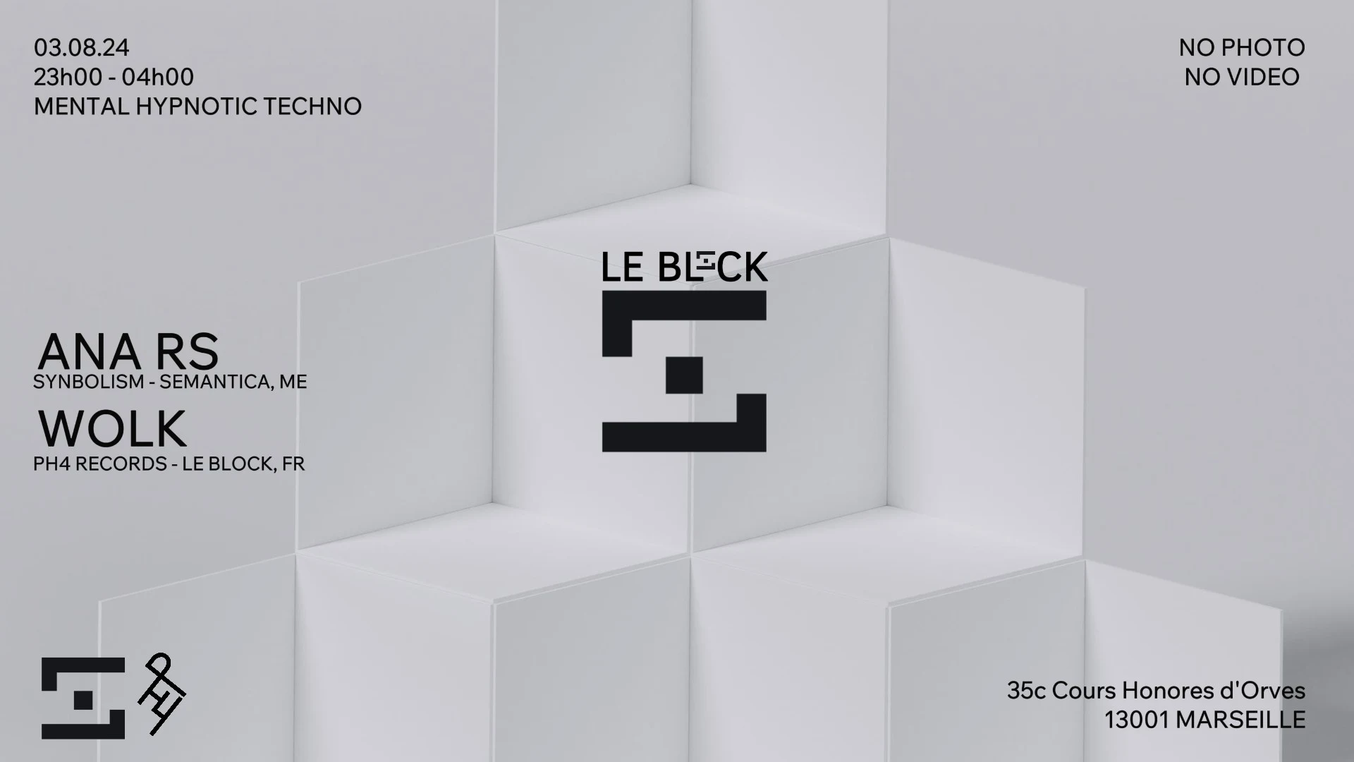 Le Block Invite : Ana Rs Cover