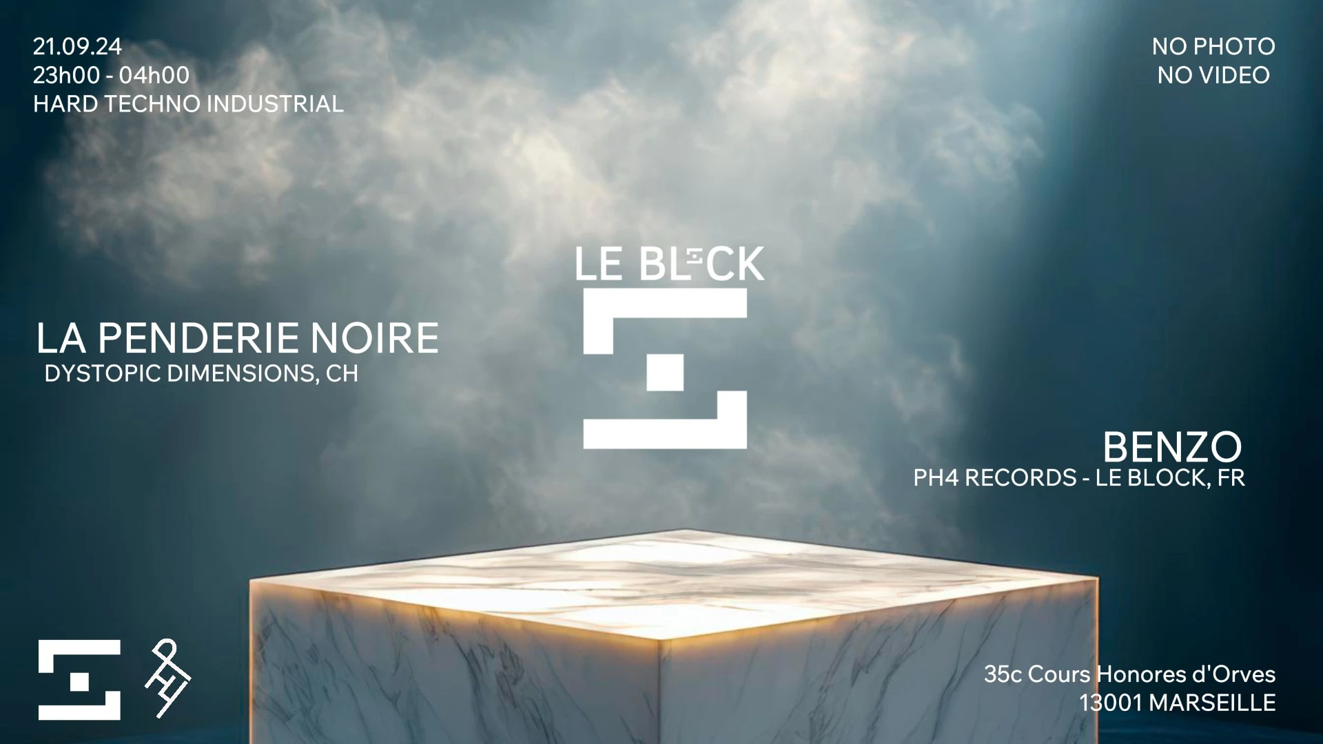 Le Block Invite : La Penderie Noire Cover