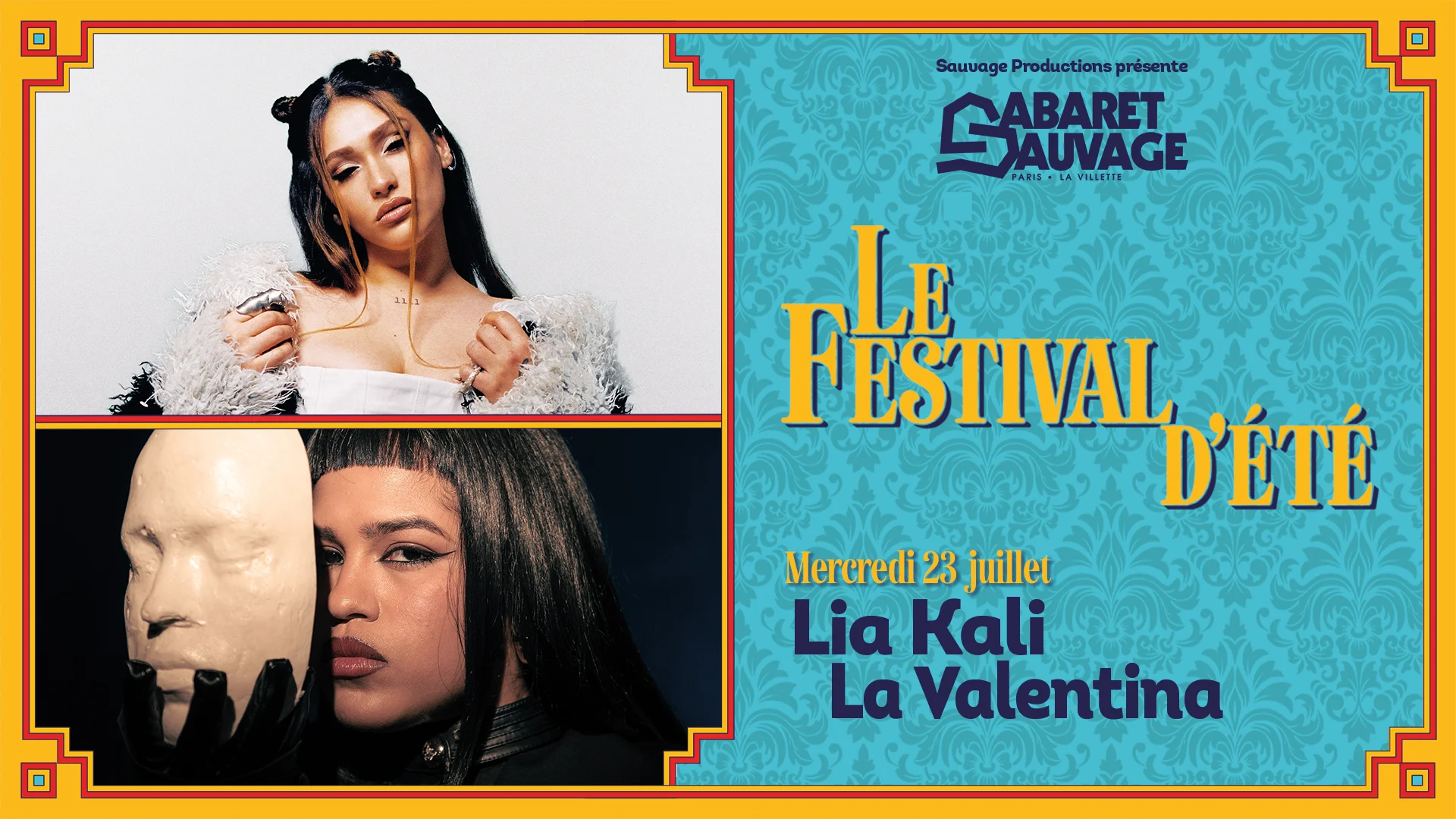 Festival D'été • Lia Kali I La Valentina • 23.07.25 Cover