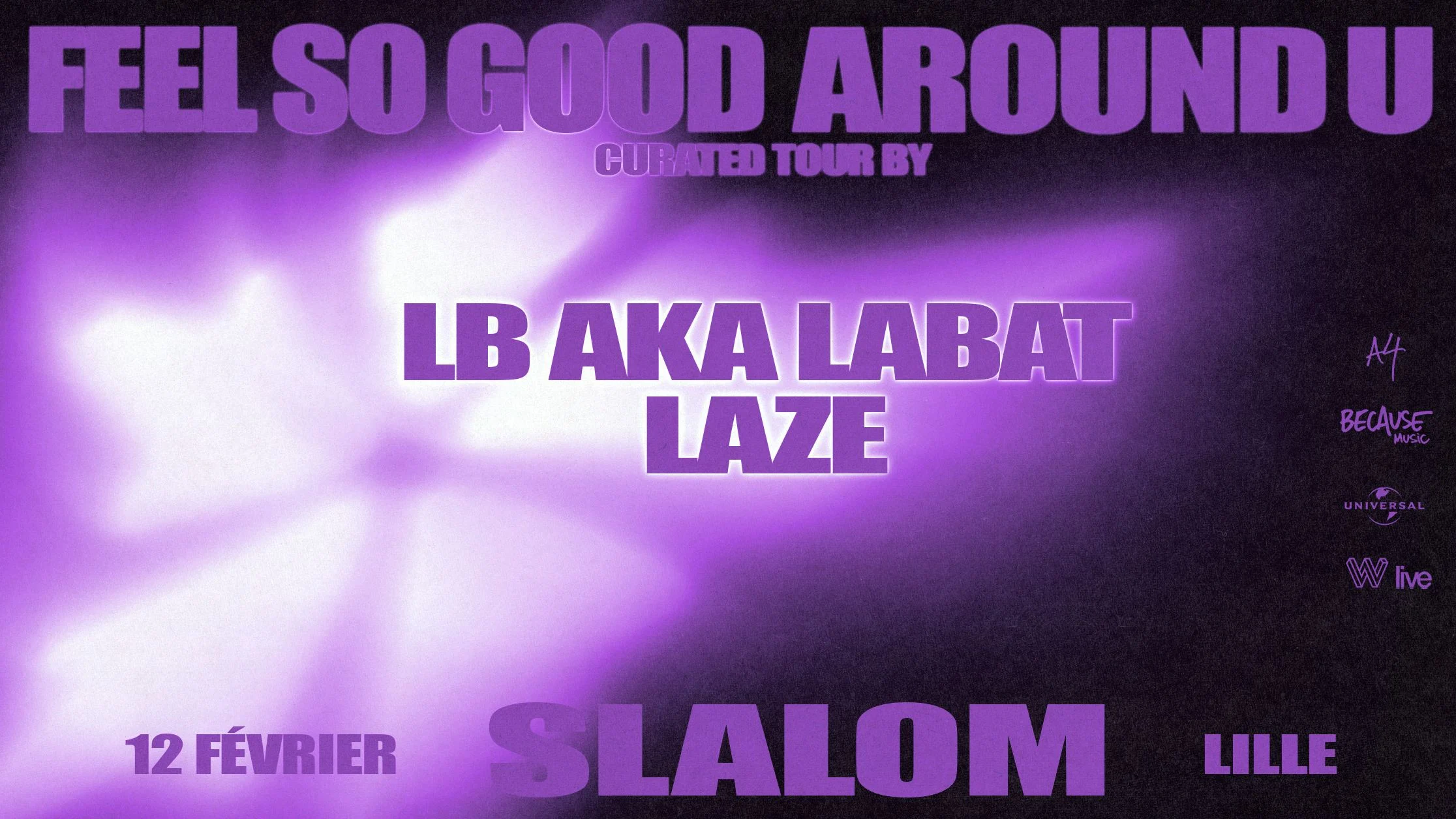 Slalom : Lb Aka Labat Curated Tour — Laze Cover
