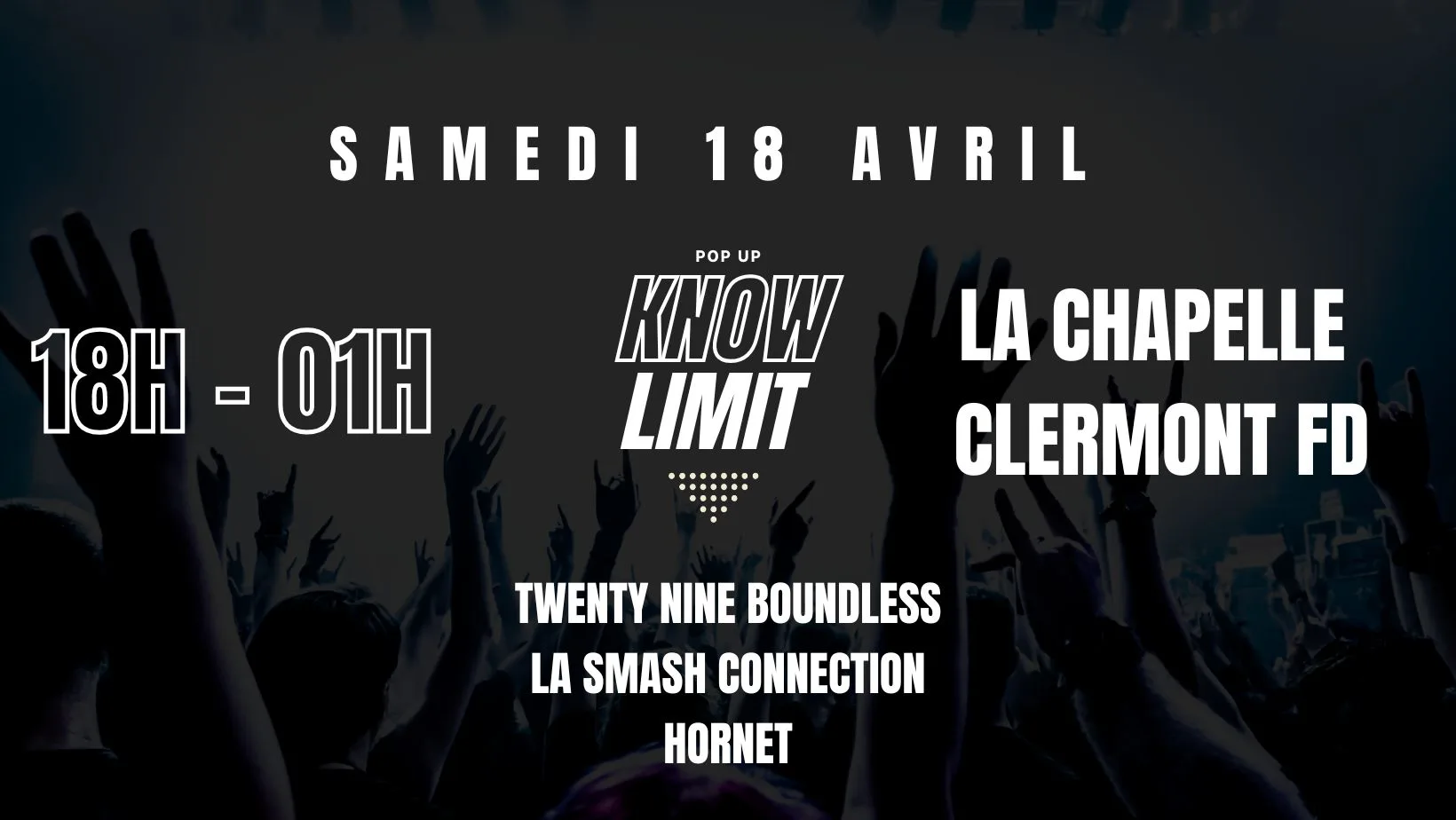 Pop Up La Chapelle Know Limit Cover