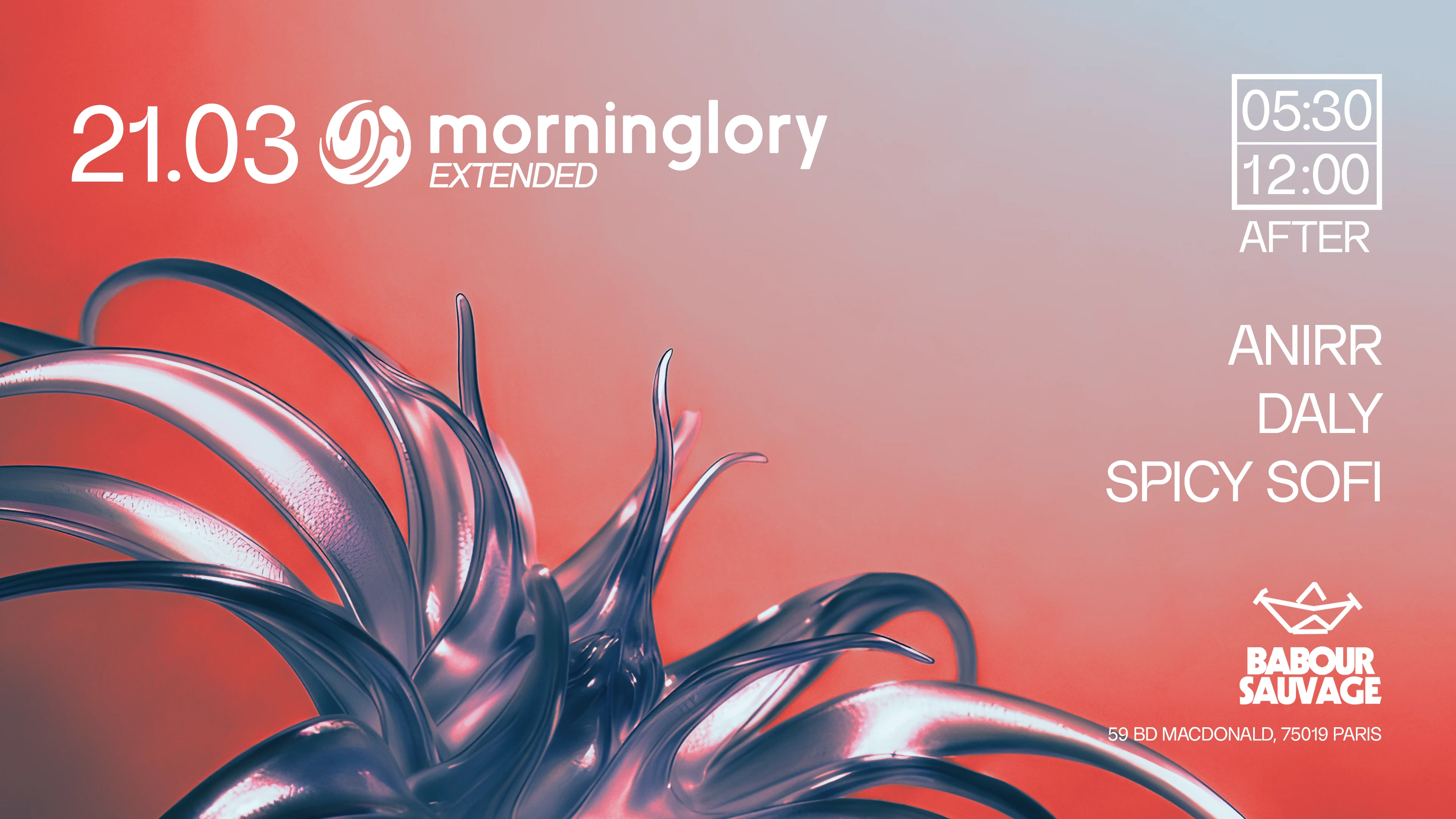 After Babour X Morninglory Cover