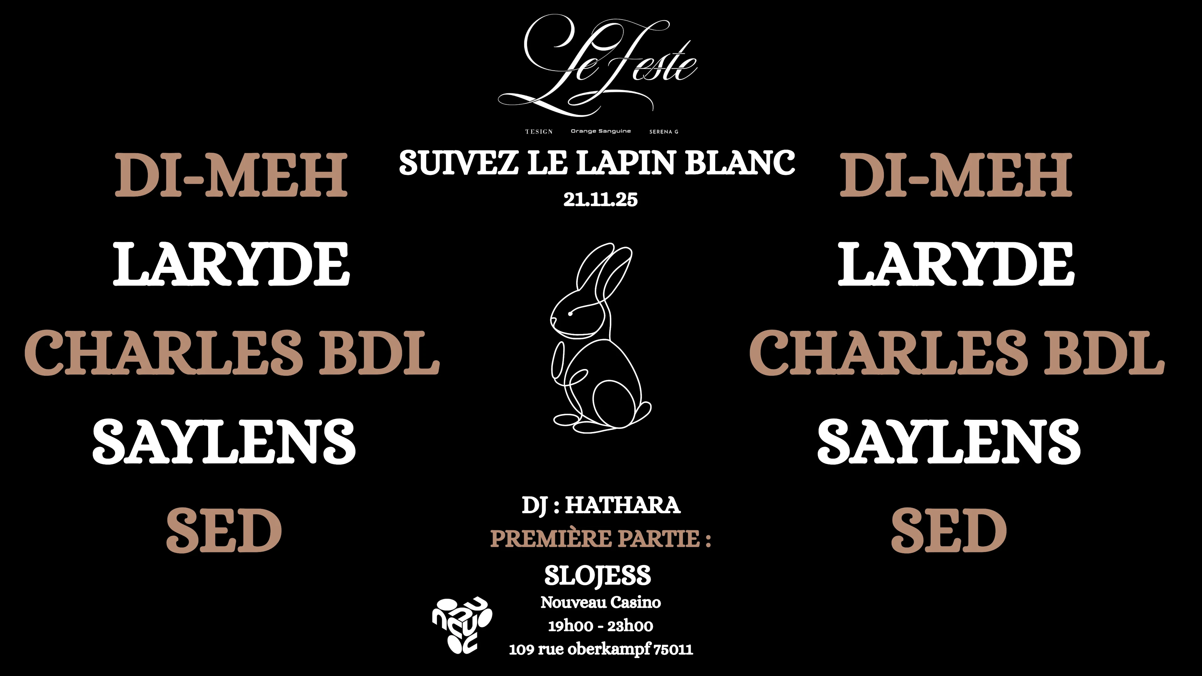 Suivez Le Lapin Blanc Cover