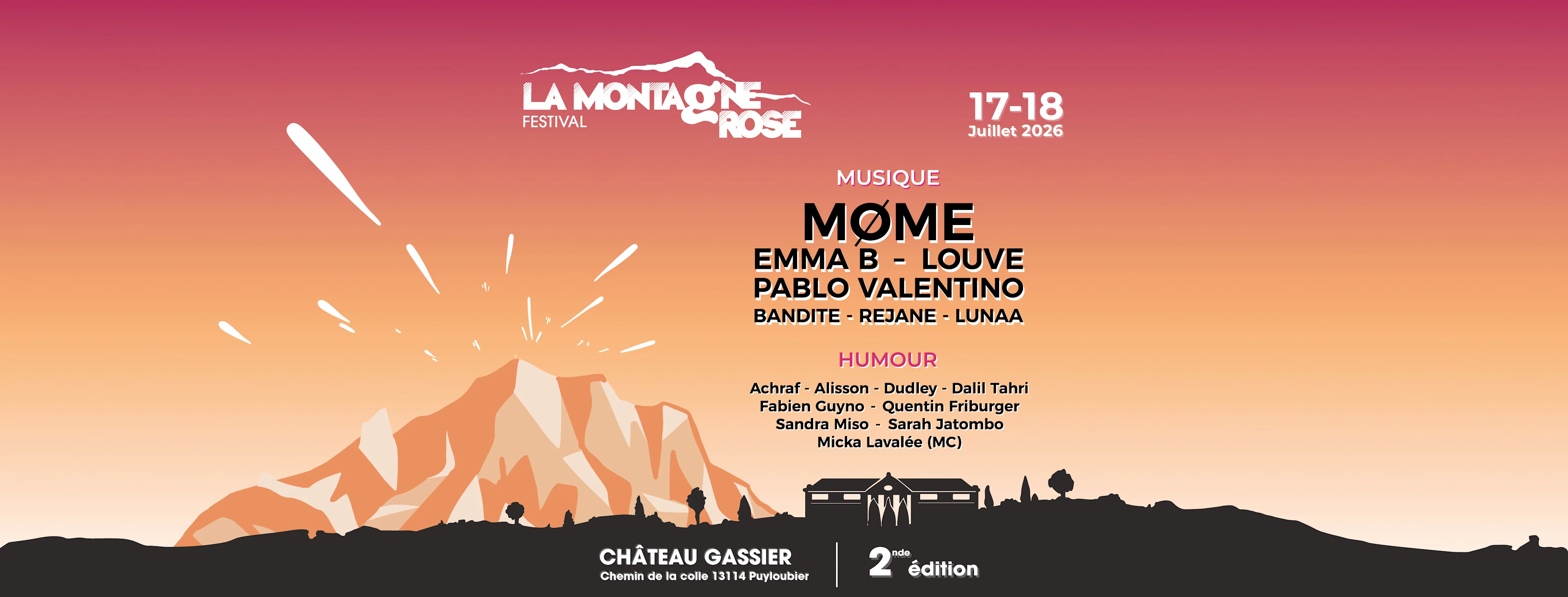 Festival La Montagne Rose Cover