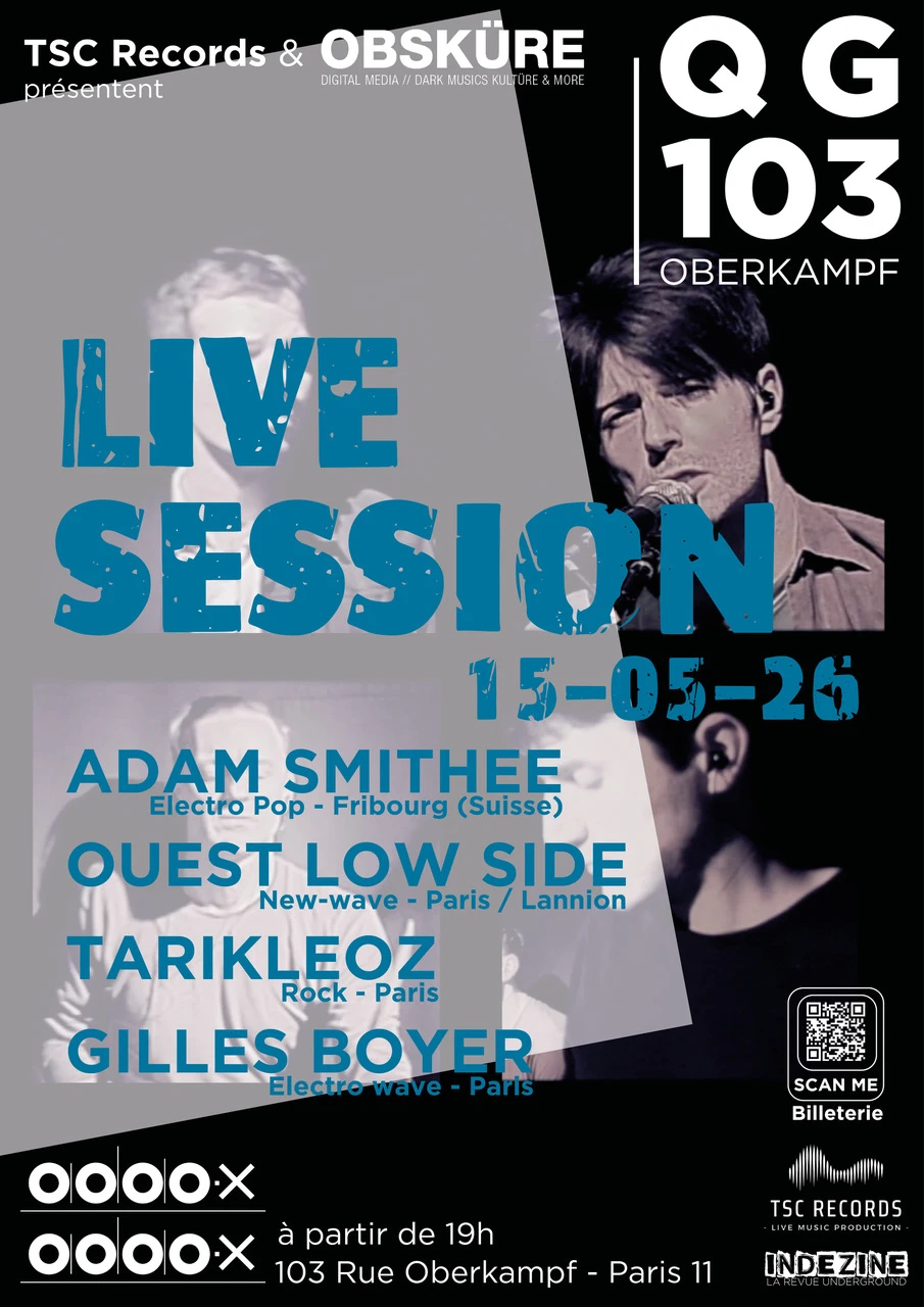 Adam Smithee + Ouest Low Side + Tarikleoz + Gilles Boyer Cover