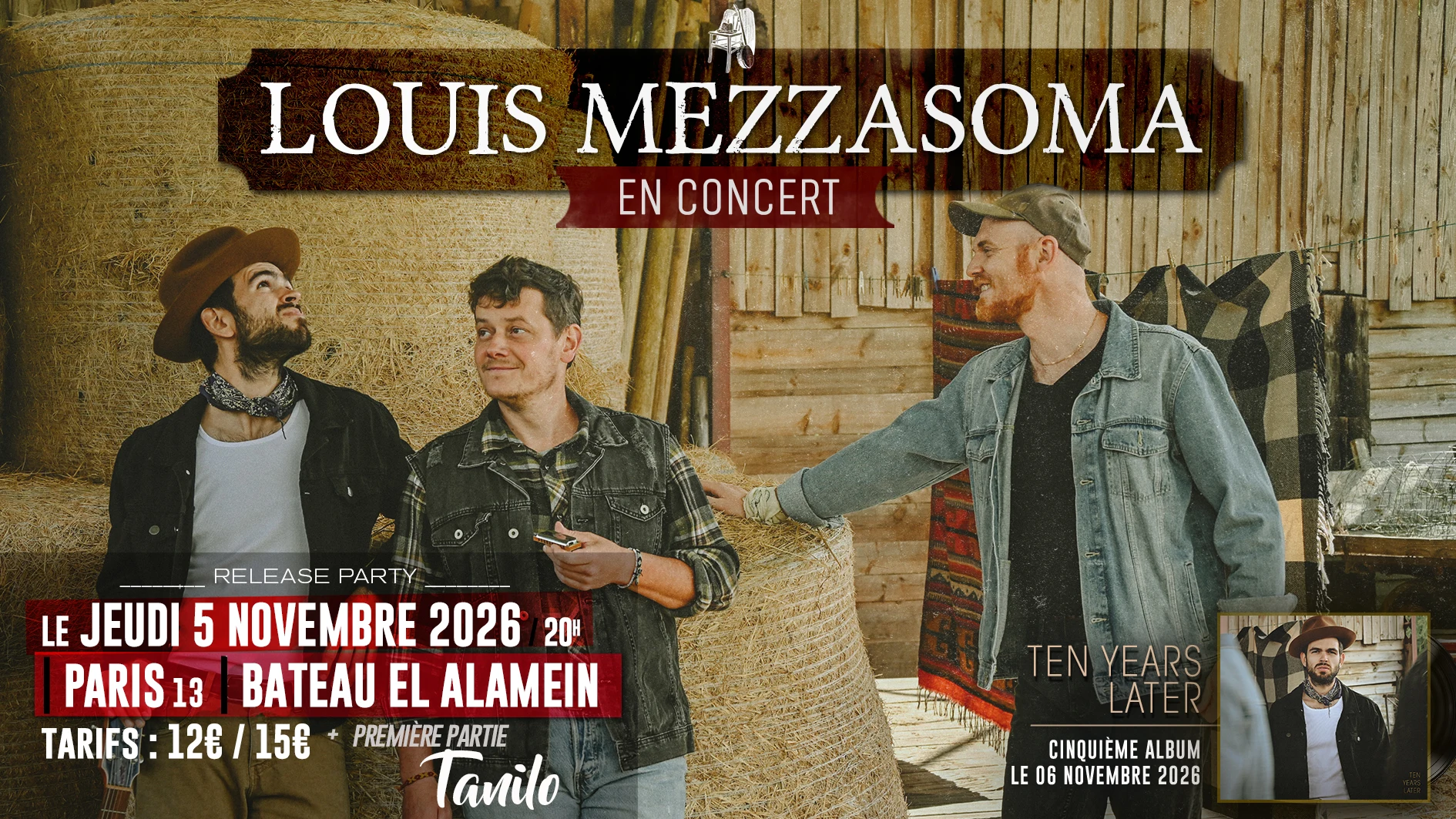 Jeu 05/11 - Louis Mezzasoma // Release Party Cover