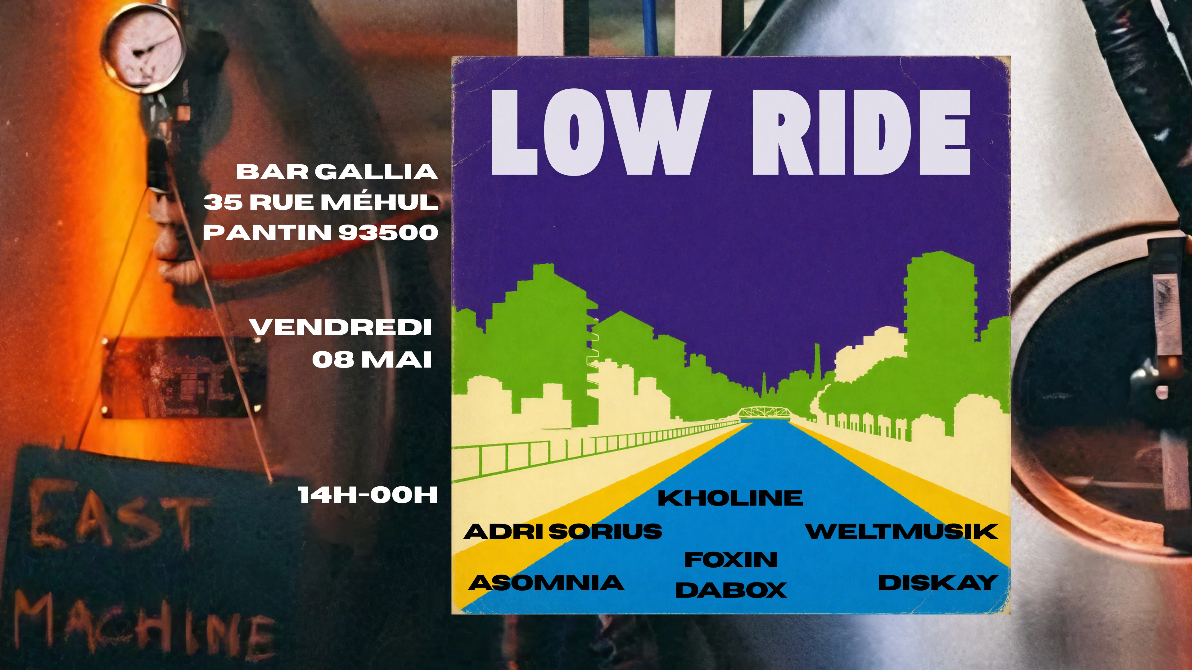 Low Ride - Asomnia & Friends Cover